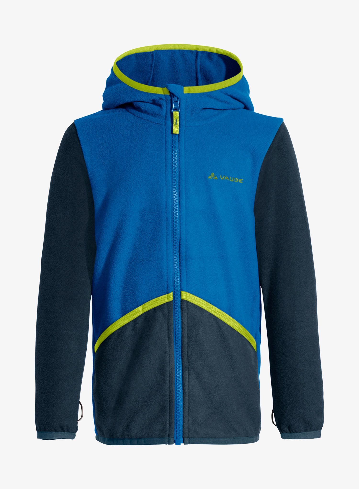 Dětská mikina Vaude Kids Pulex Hooded Jacket - radiate blue/eclipse