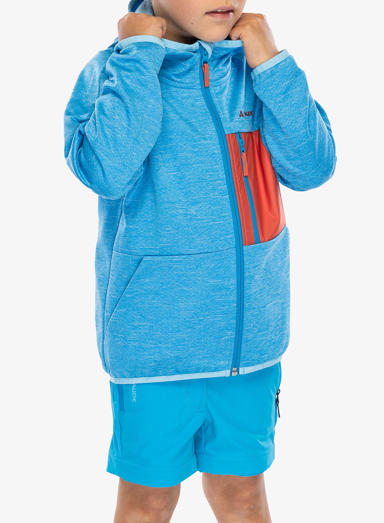 Dětská mikina Vaude Kikimora Jacket - icicle
