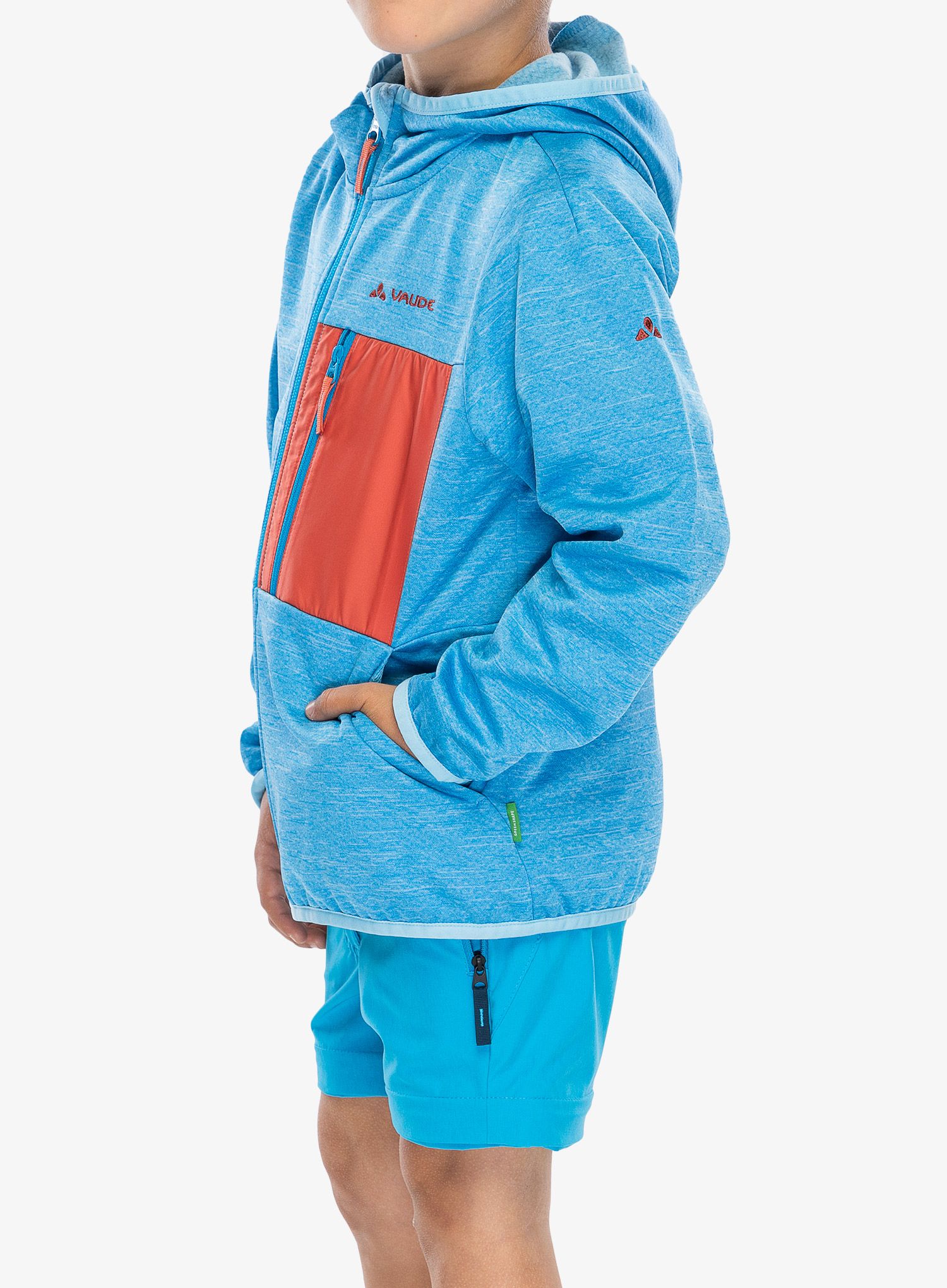 Dětská mikina Vaude Kikimora Jacket - icicle