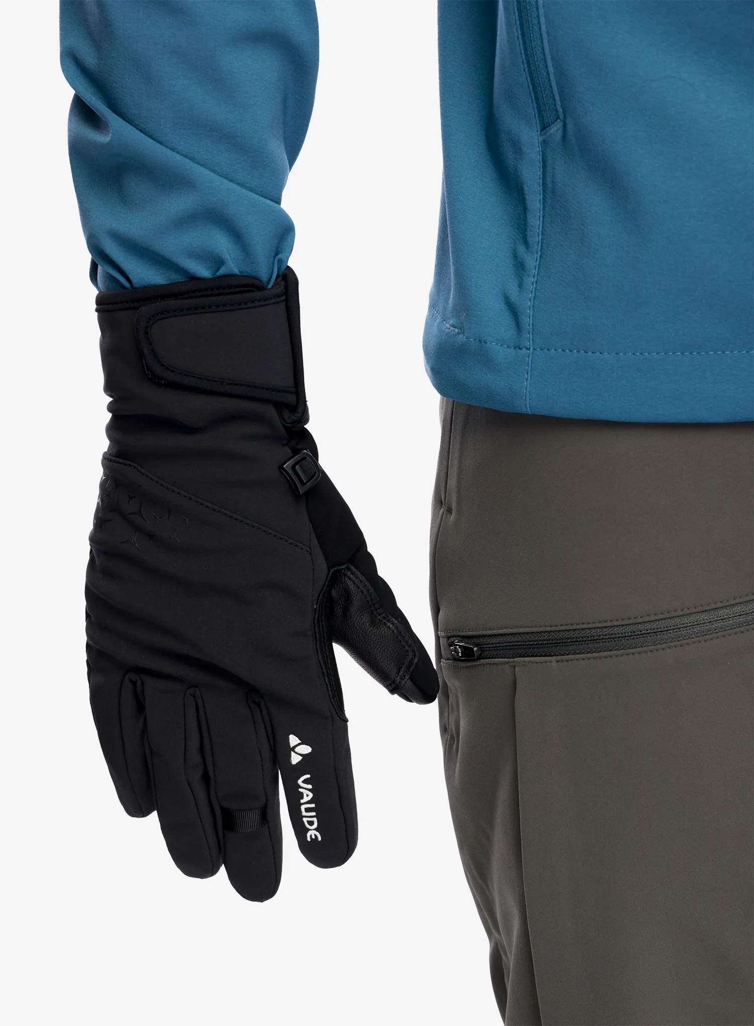 Rukavice Vaude Lagalp Softshell Gloves II - black