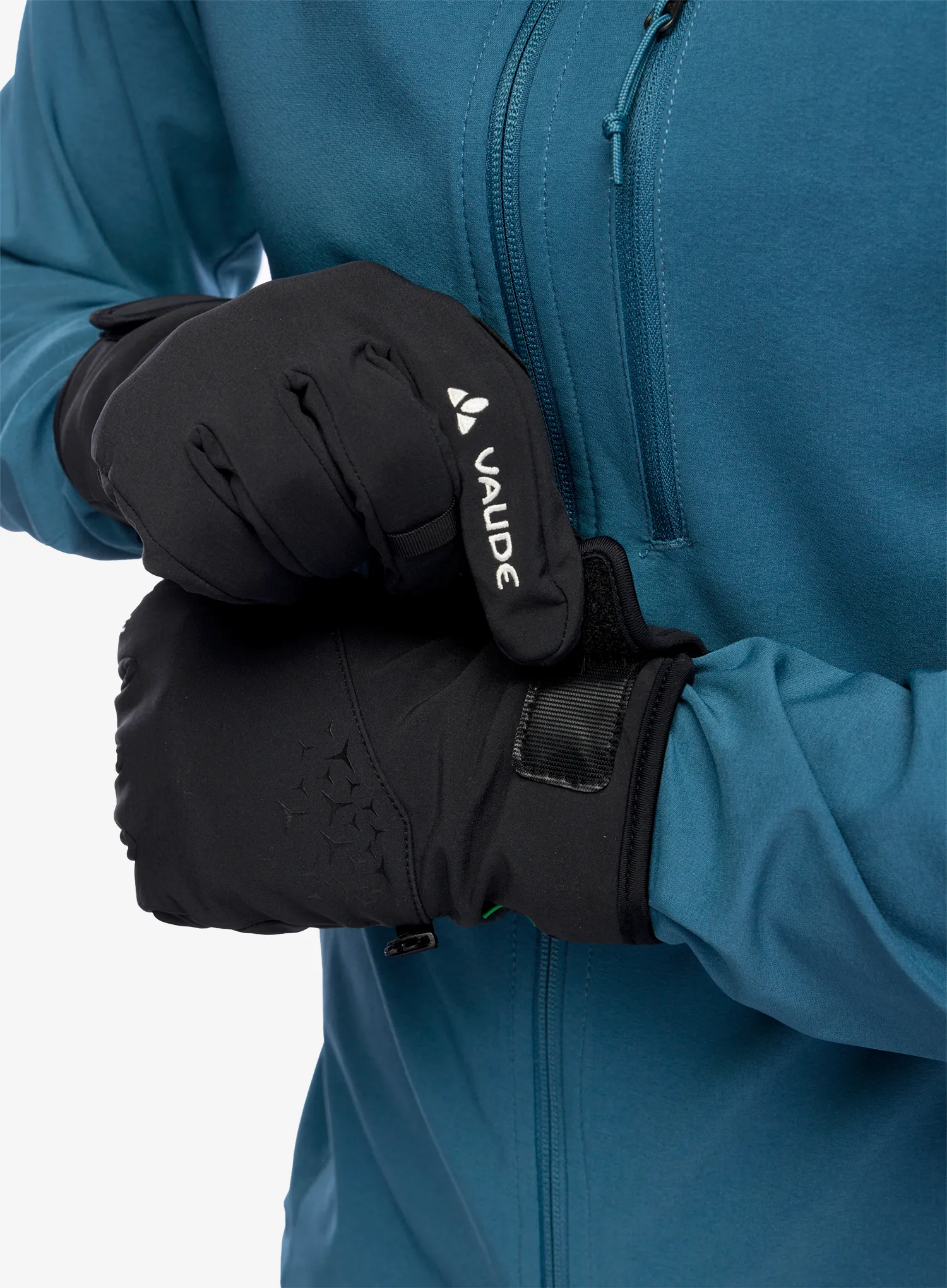 Rukavice Vaude Lagalp Softshell Gloves II - black