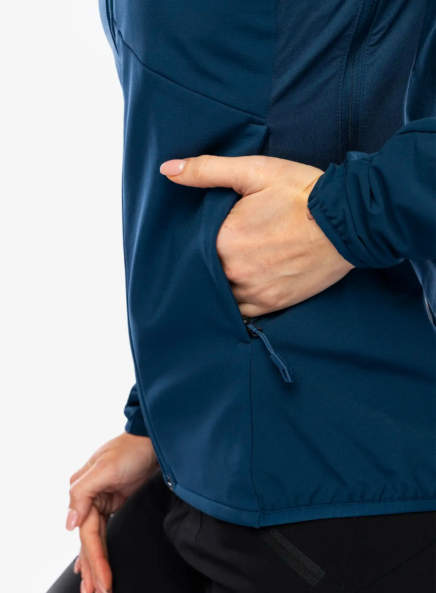 Softshellová bunda dámská Vaude Larice Jacket IV - dark sea