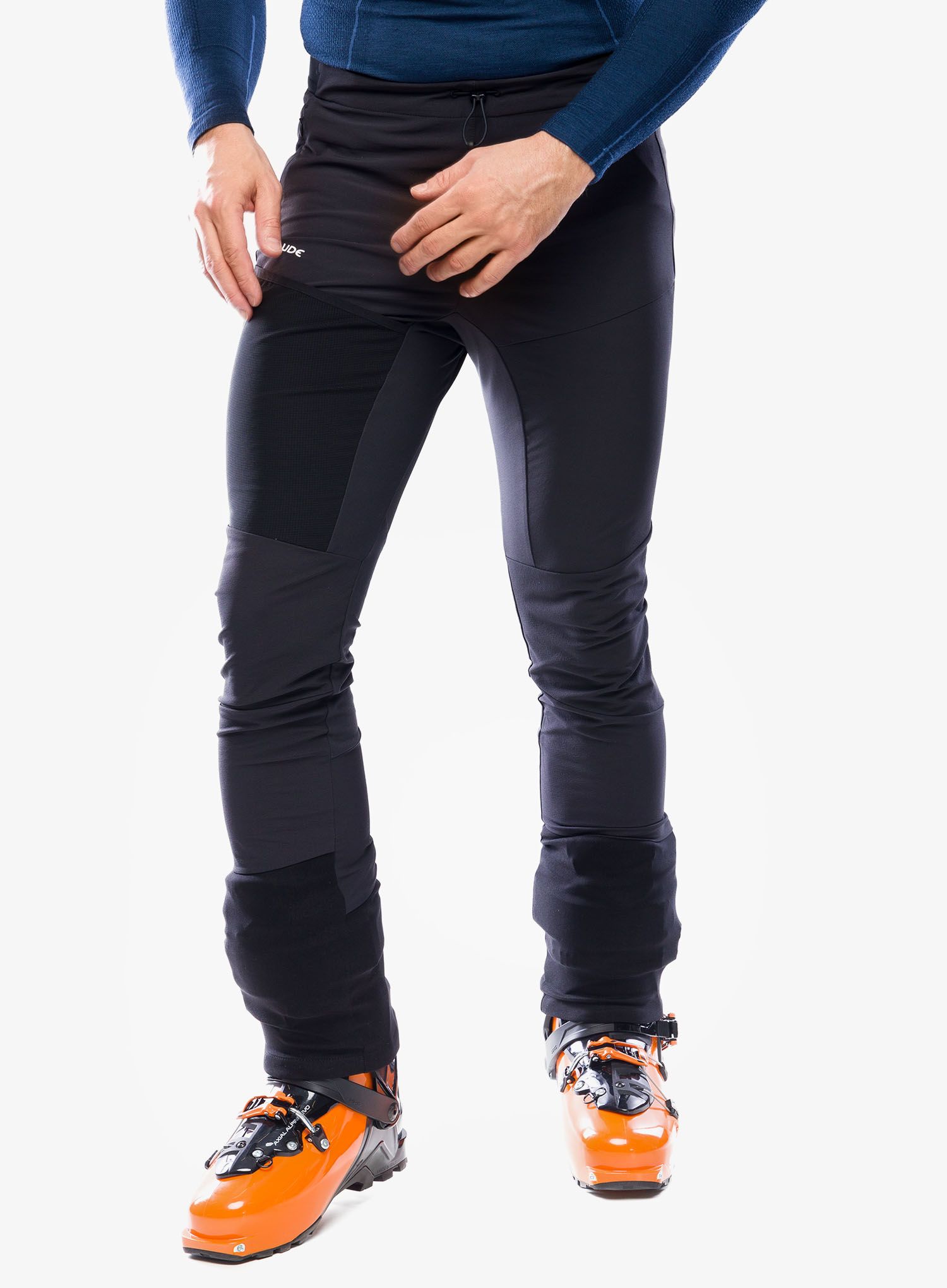 Softshell kalhoty Vaude Larice Light Pants III - black uni