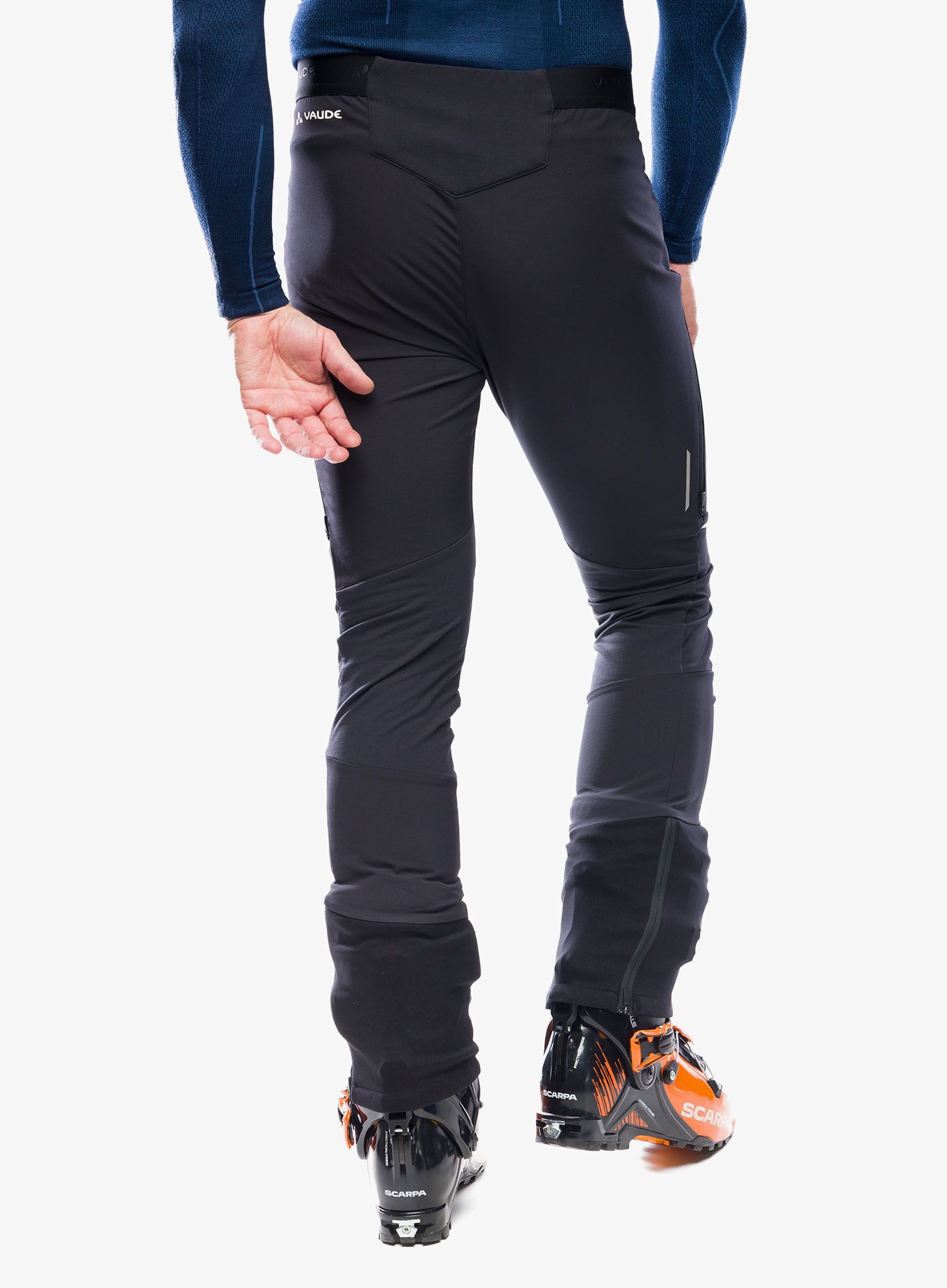 Softshell kalhoty Vaude Larice Light Pants III - black uni