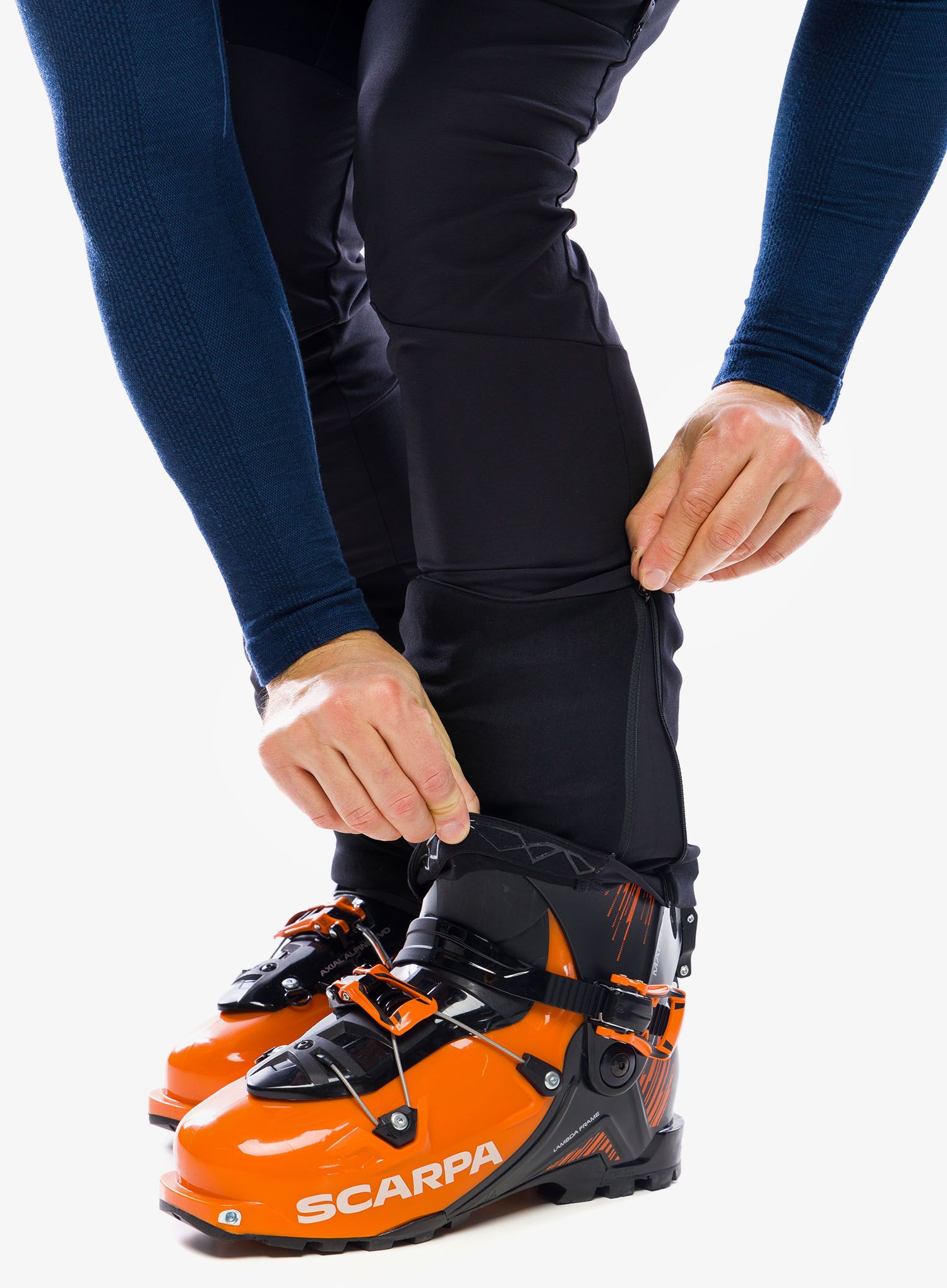 Softshell kalhoty Vaude Larice Light Pants III - black uni