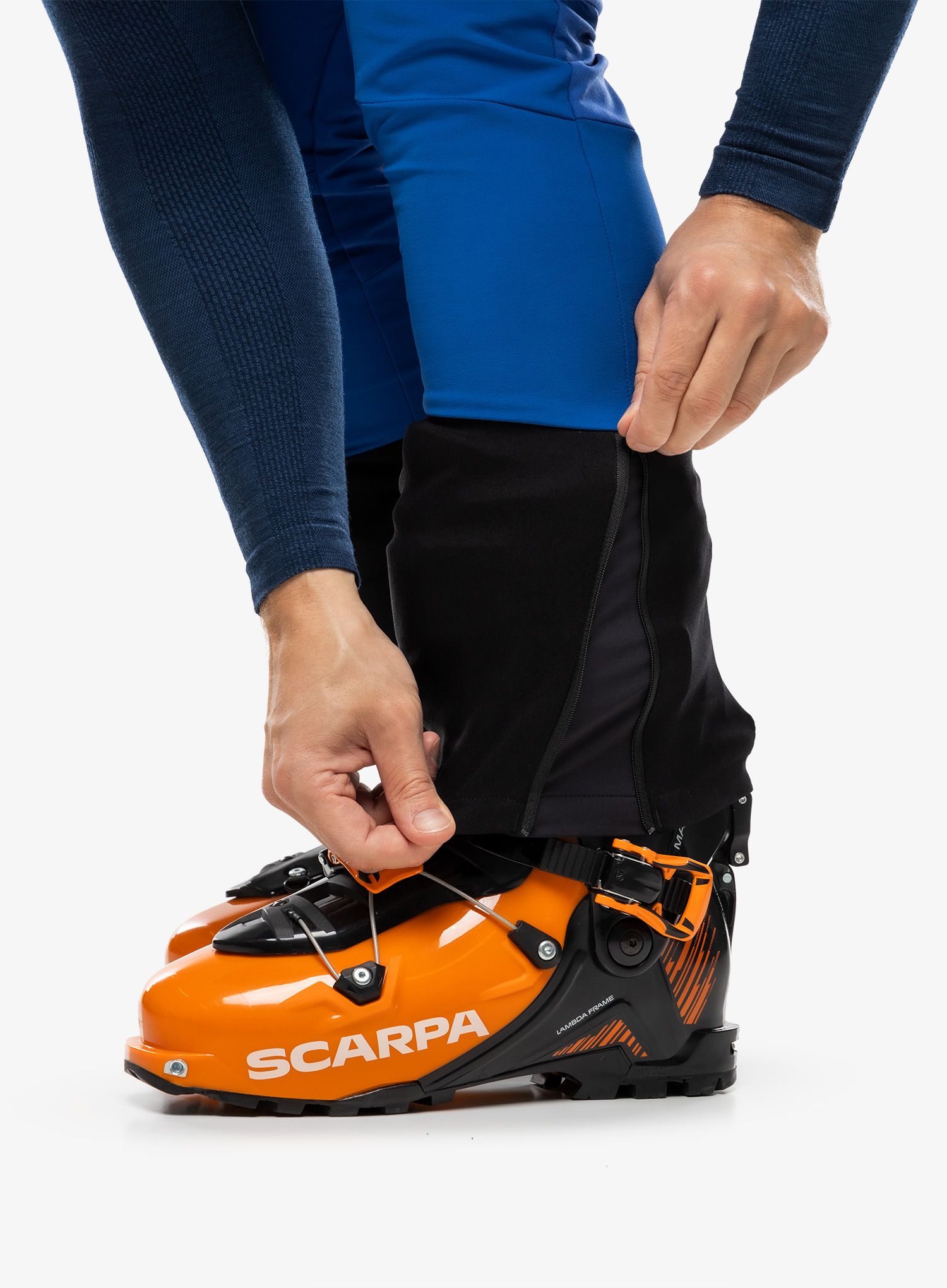 Softshell kalhoty Vaude Larice Light Pants III - royal