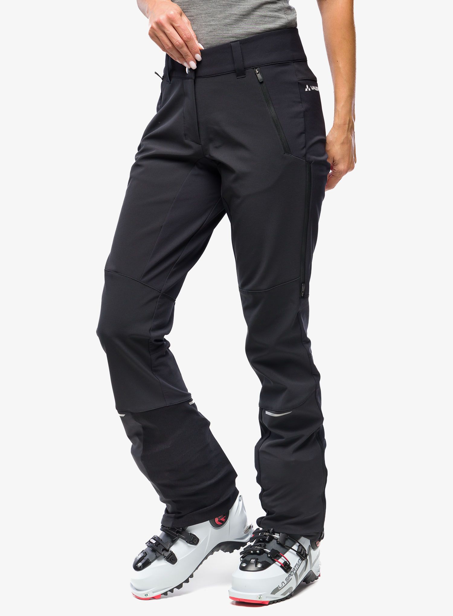 Softshellové kalhoty dámské Vaude Larice Pants IV - black