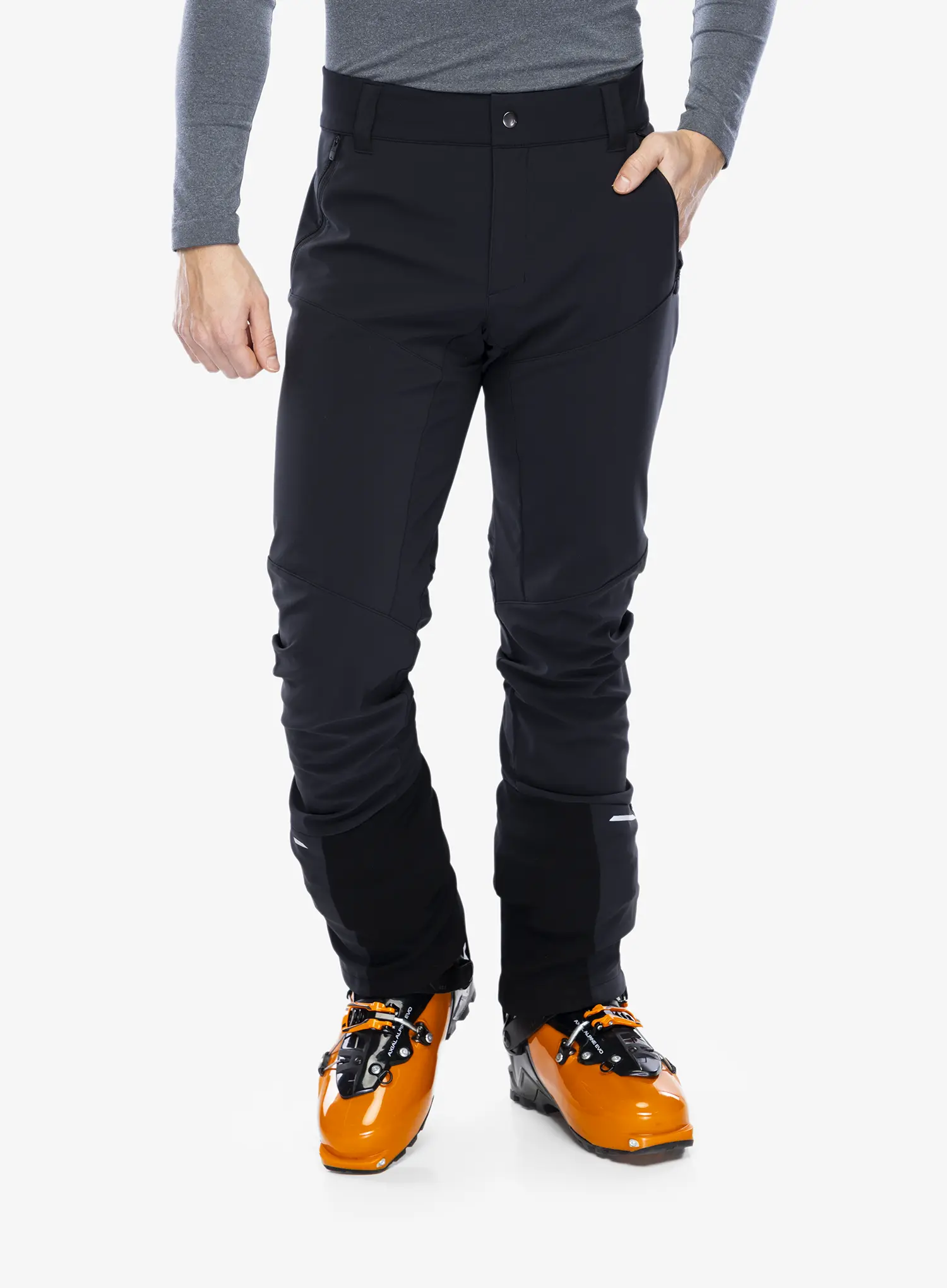 Softshell kalhoty Vaude Larice Pants IV - black uni