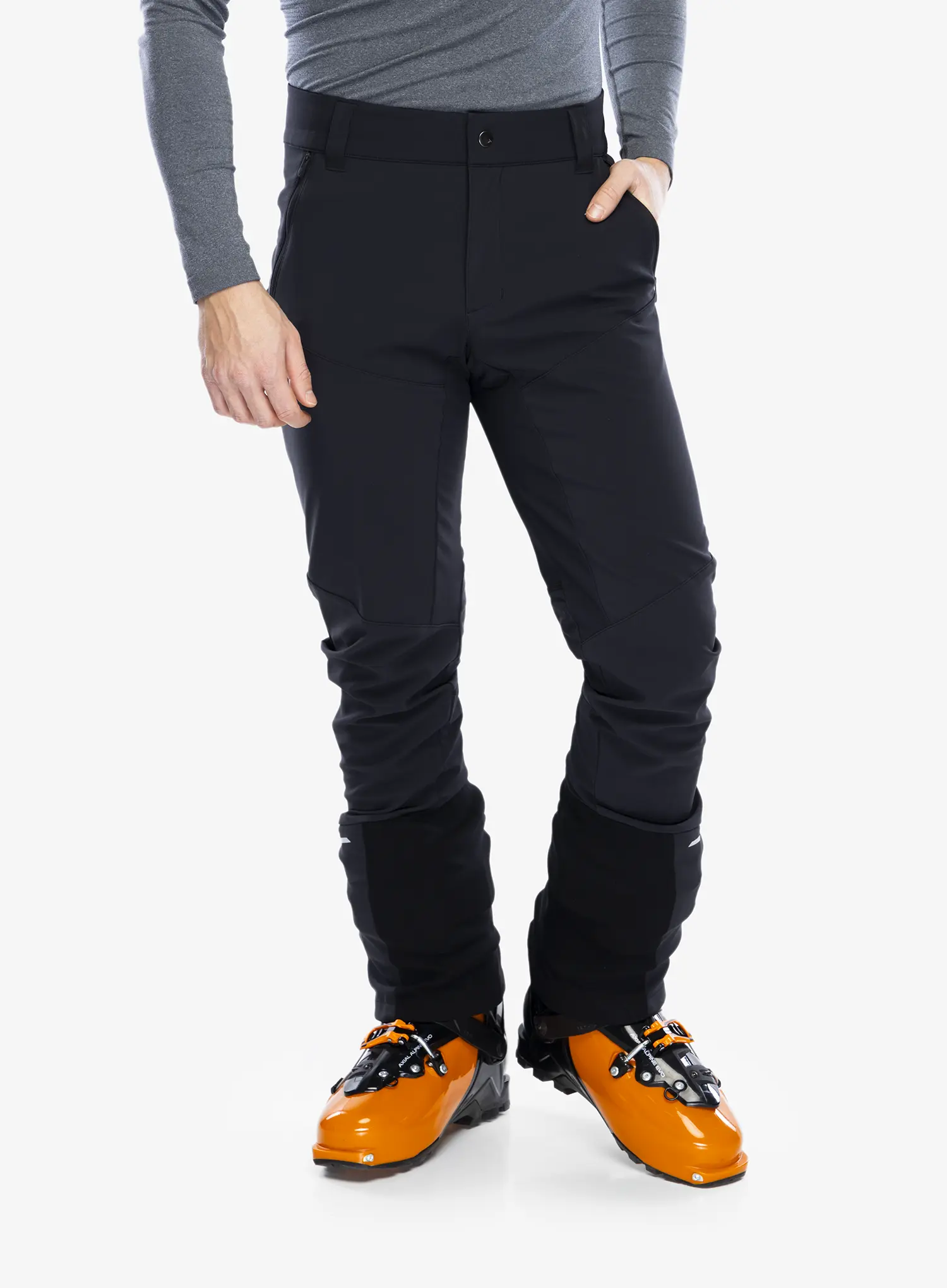 Softshell kalhoty Vaude Larice Pants IV - black uni