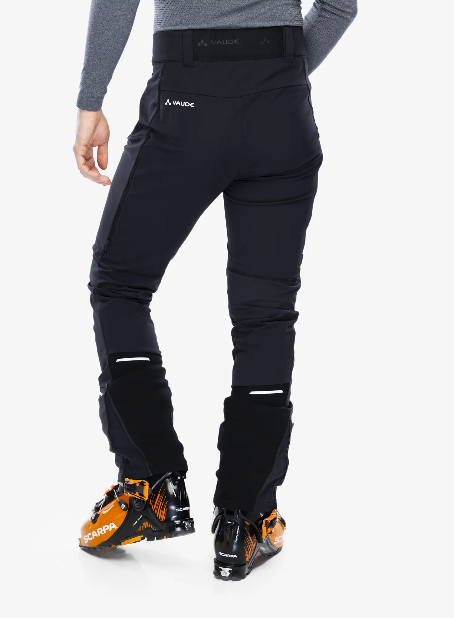 Softshell kalhoty Vaude Larice Pants IV - black uni