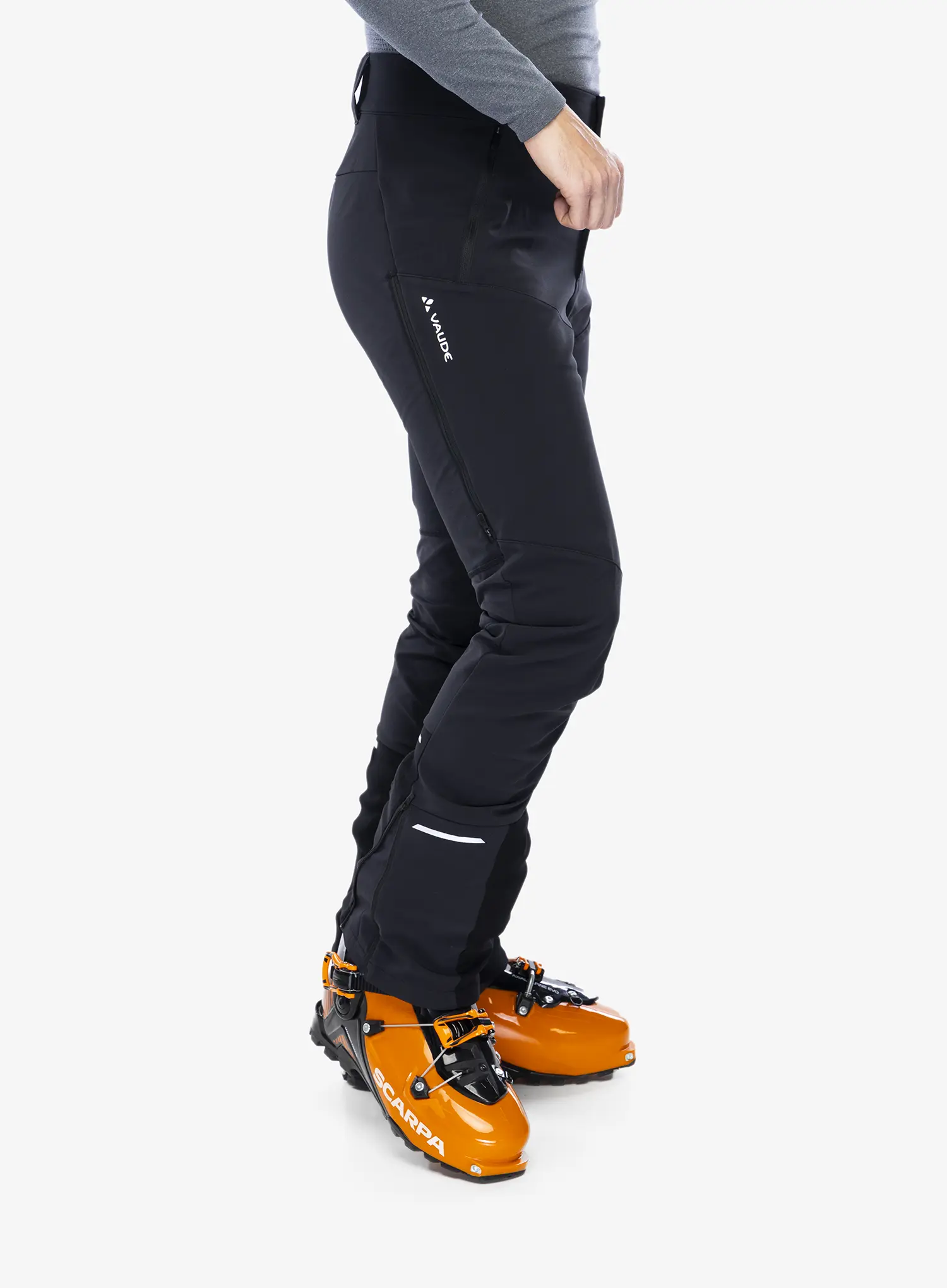 Softshell kalhoty Vaude Larice Pants IV - black uni