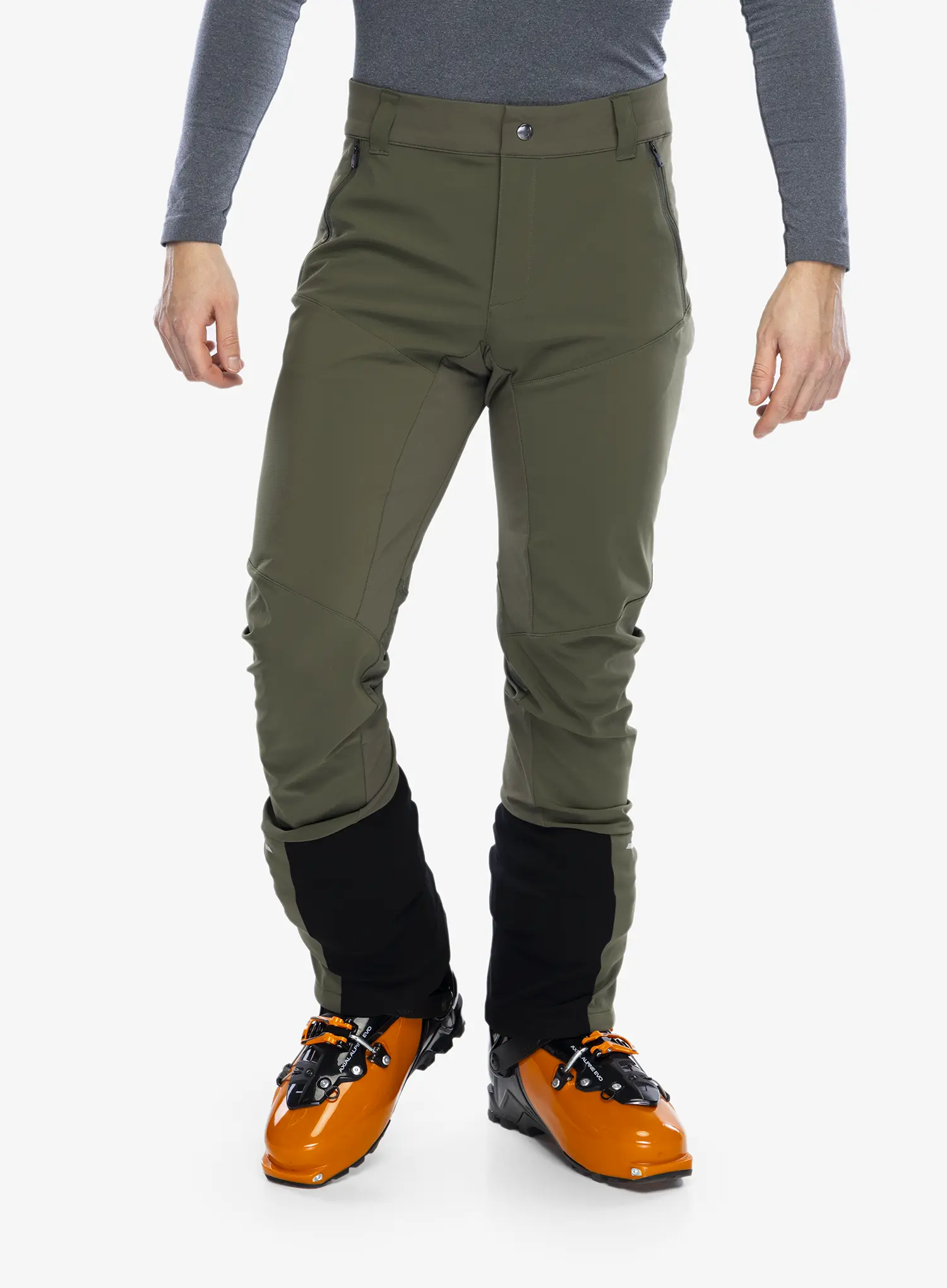 Softshell kalhoty Vaude Larice Pants IV - khaki