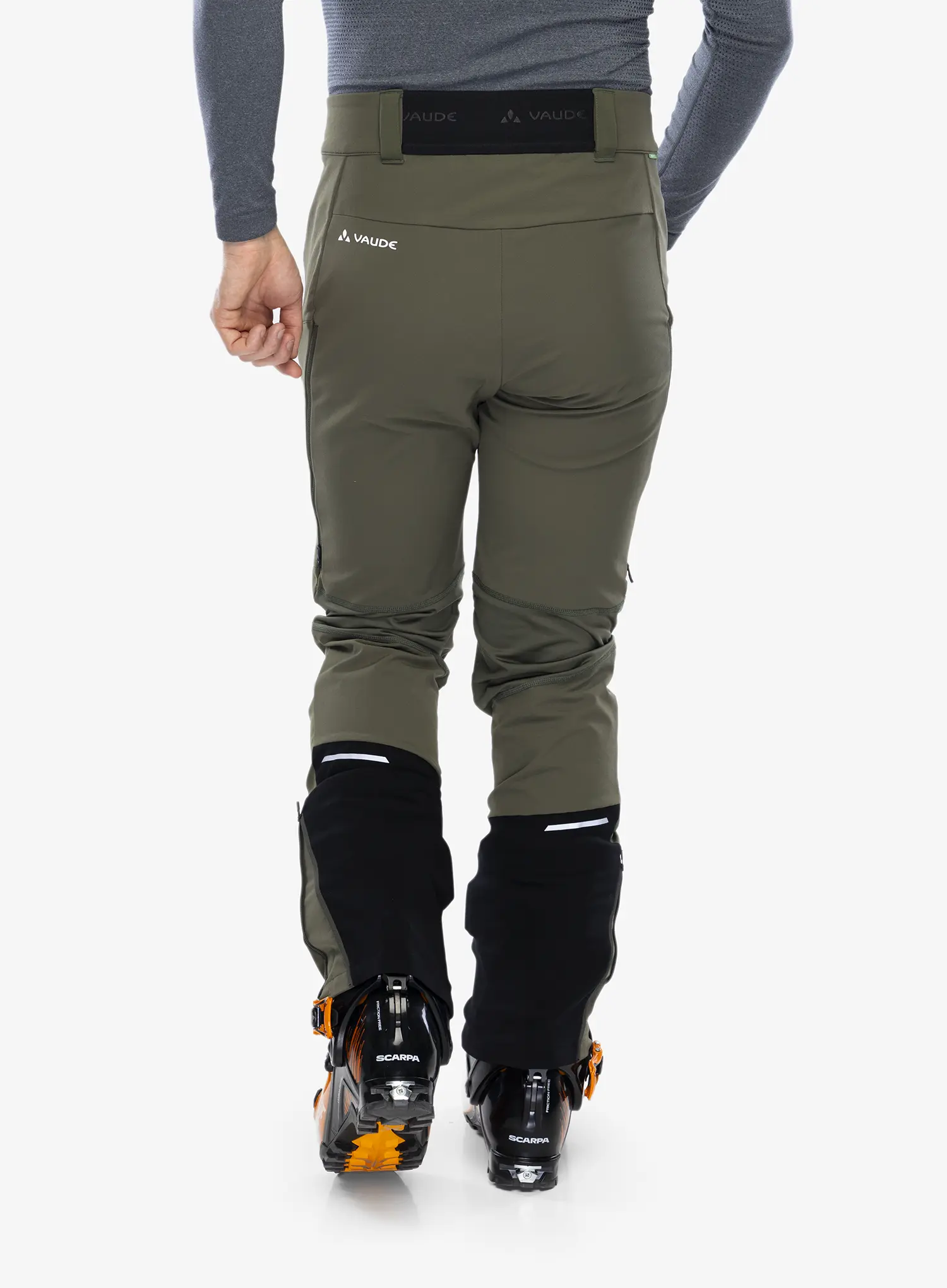 Softshell kalhoty Vaude Larice Pants IV - khaki
