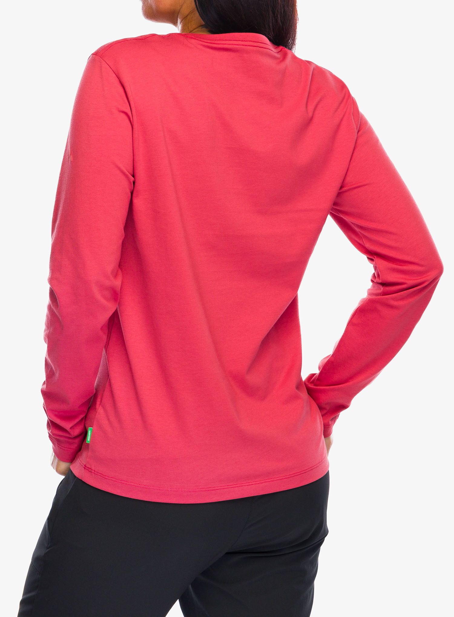 Dámské triko s dlouhým rukávem Vaude Logo LS T-Shirt - brick