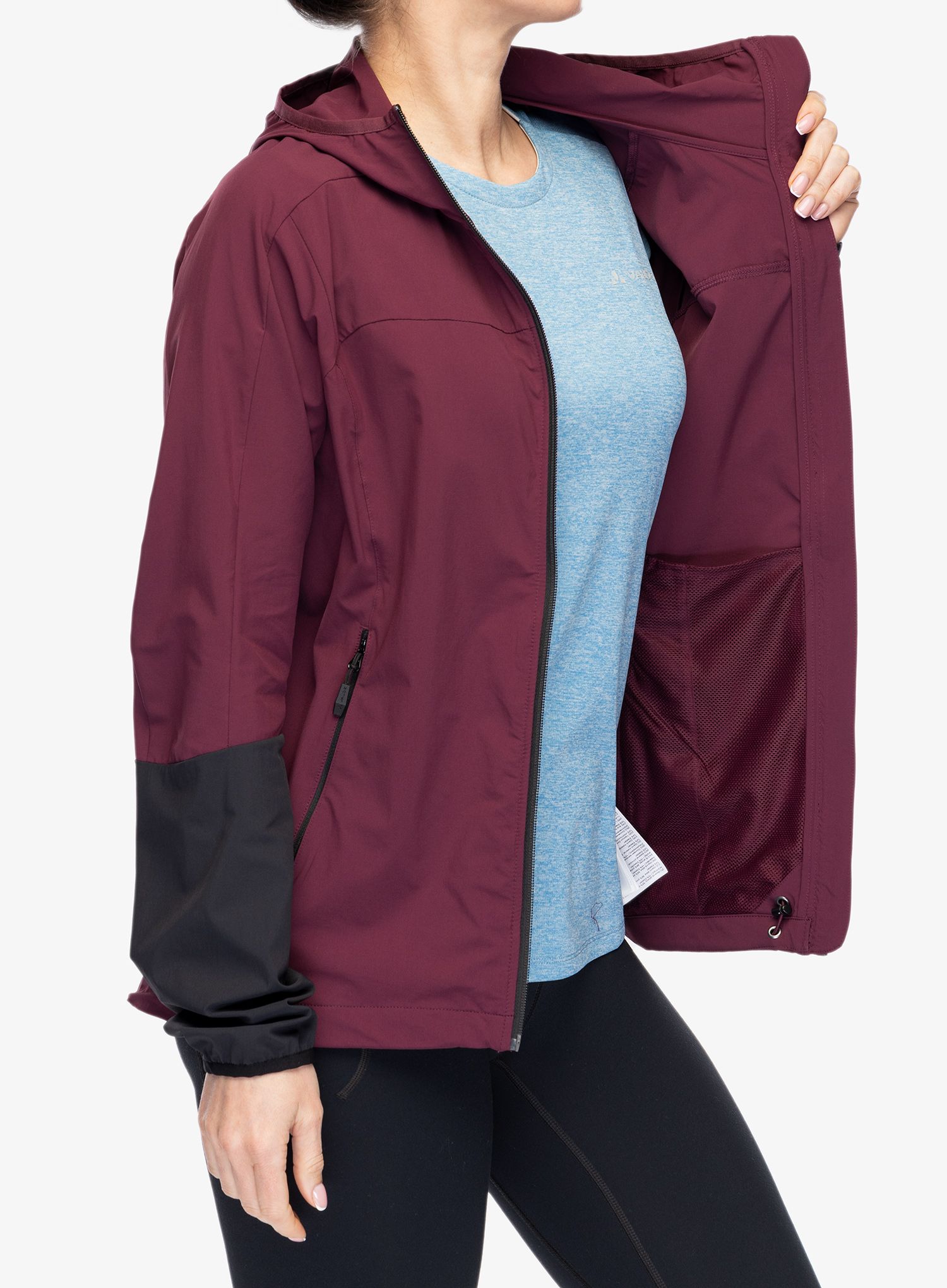 Softshellová bunda dámská Vaude Moab Jacket IV - cassis uni