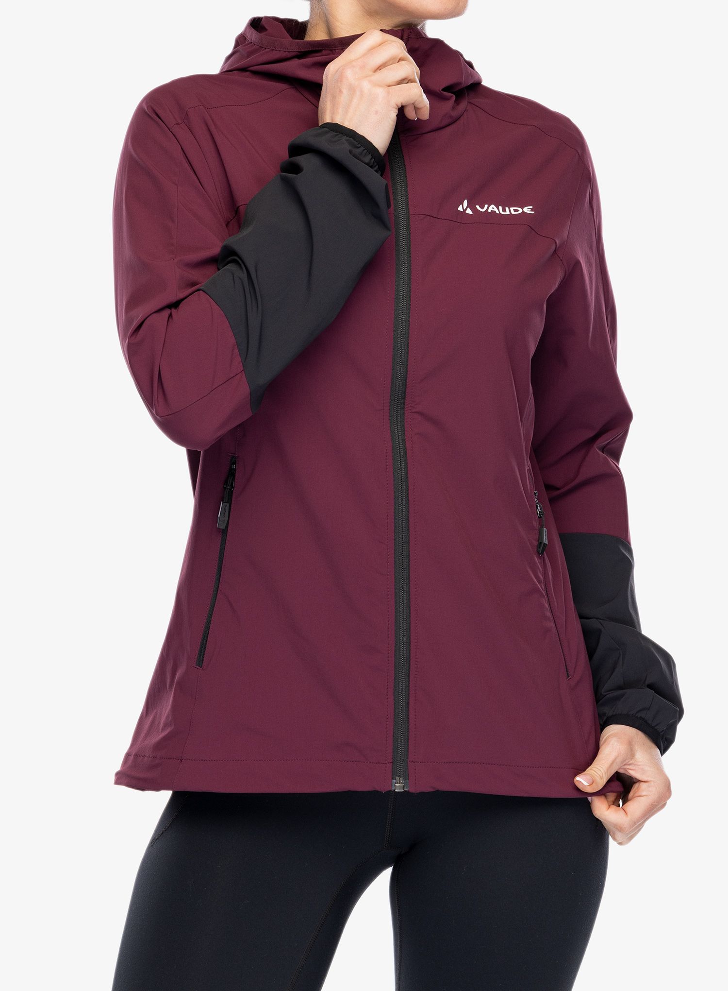 Softshellová bunda dámská Vaude Moab Jacket IV - cassis uni