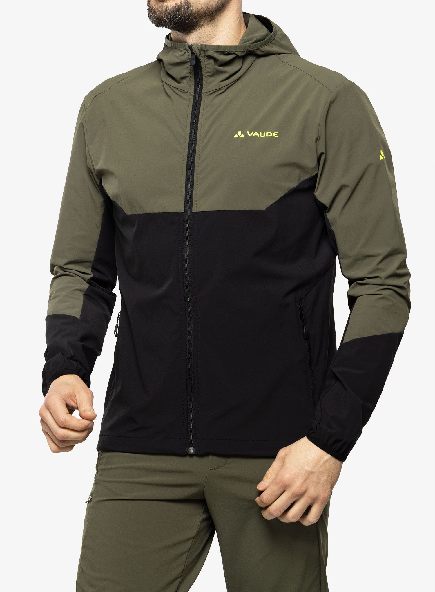 Softshellová bunda Vaude Moab Jacket IV - khaki