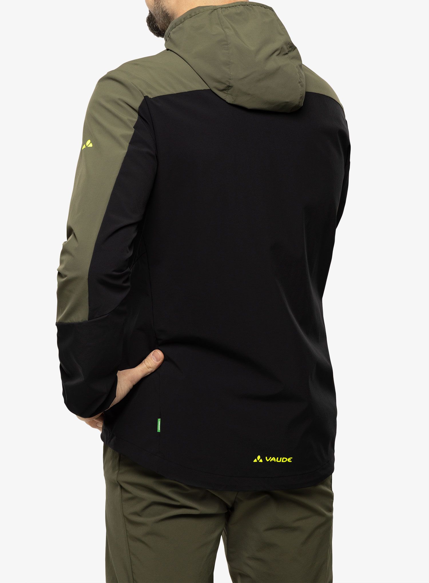 Softshellová bunda Vaude Moab Jacket IV - khaki
