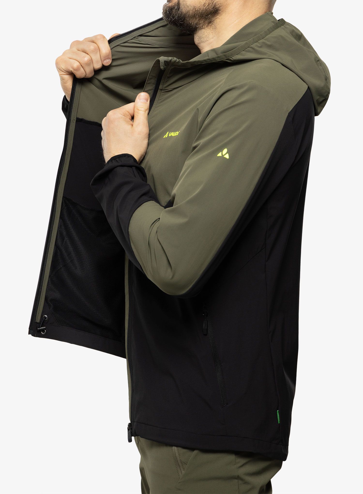Softshellová bunda Vaude Moab Jacket IV - khaki