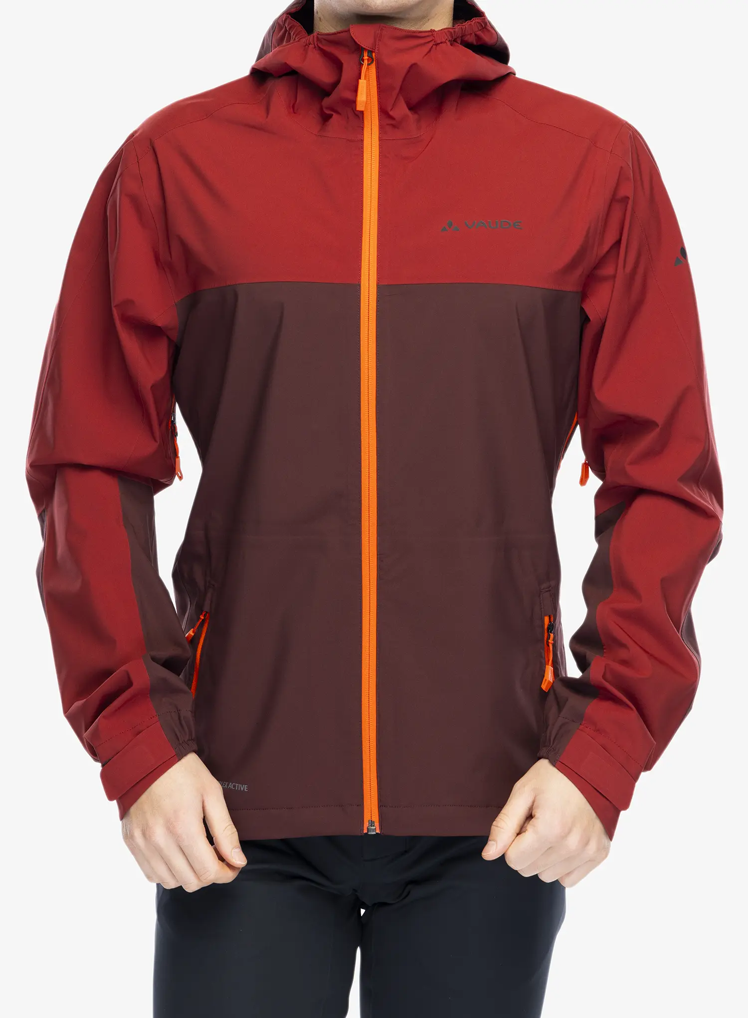 Bunda do deště Vaude Moab Rain Jacket - dark oak
