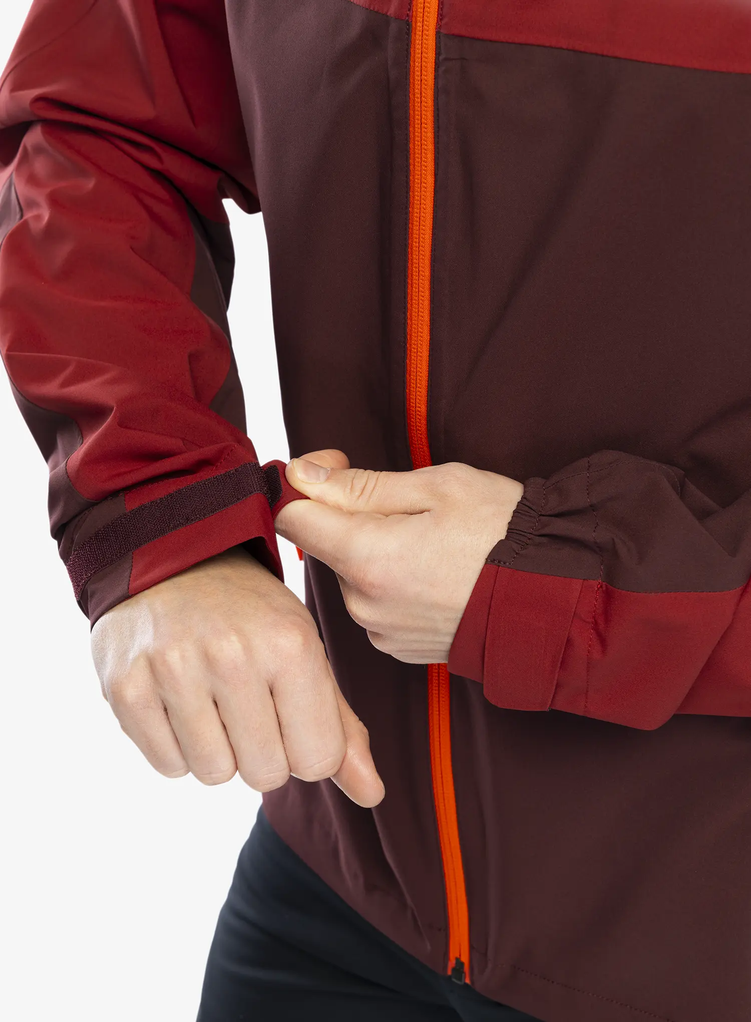 Bunda do deště Vaude Moab Rain Jacket - dark oak