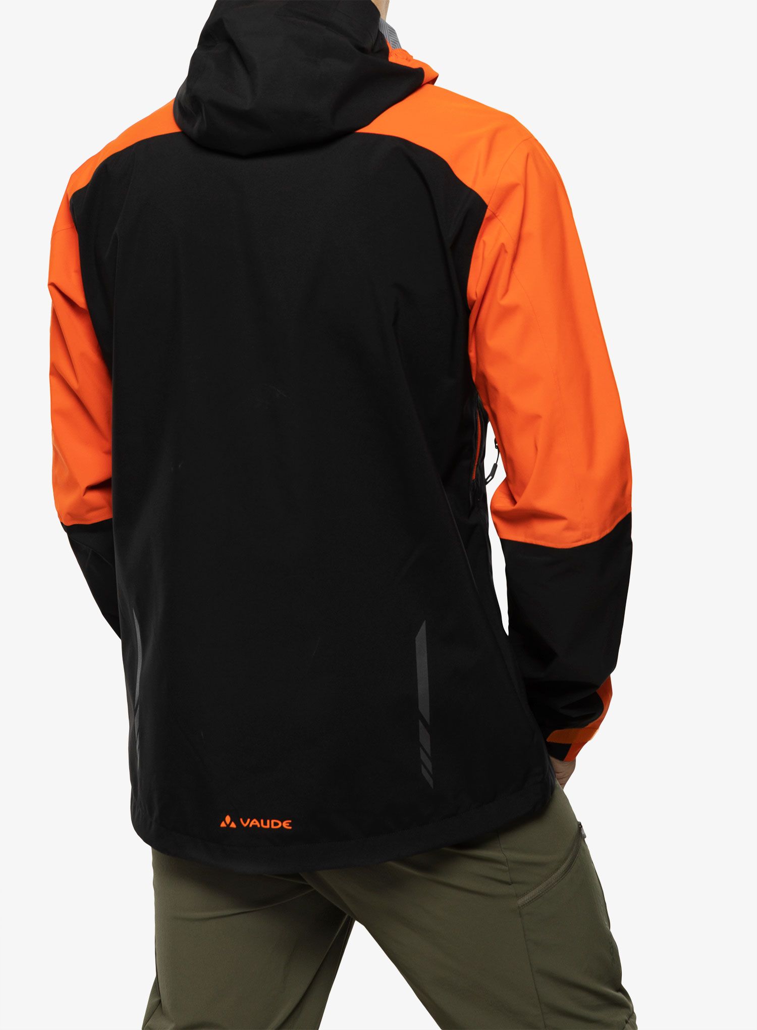 Bunda do deště Vaude Moab Rain Jacket - glowing red