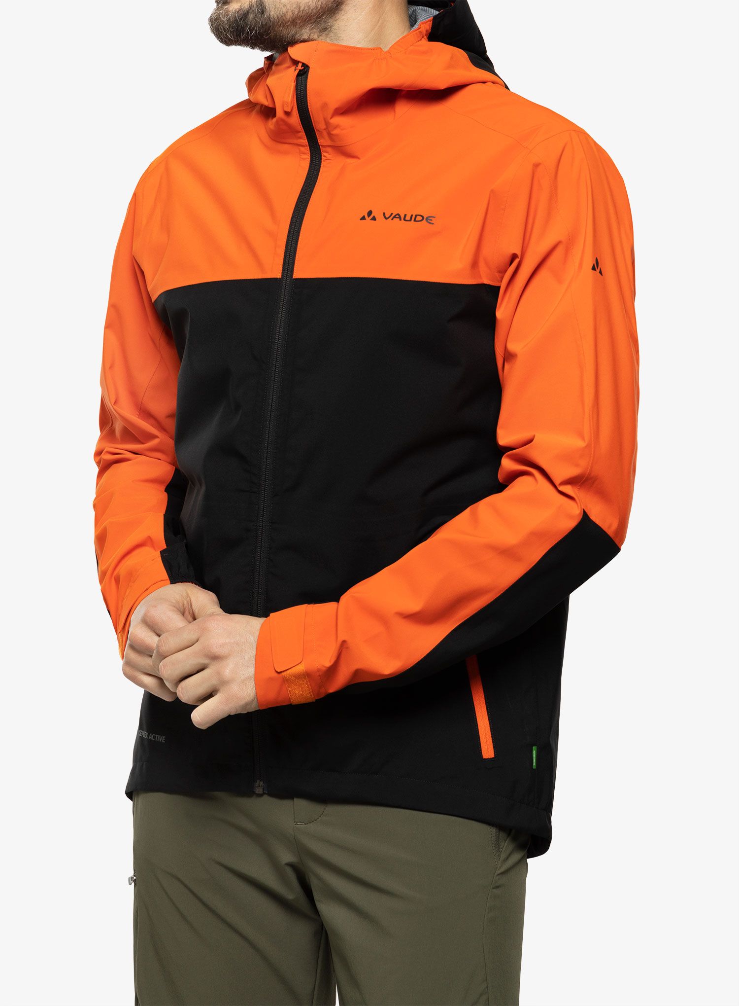 Bunda do deště Vaude Moab Rain Jacket - glowing red