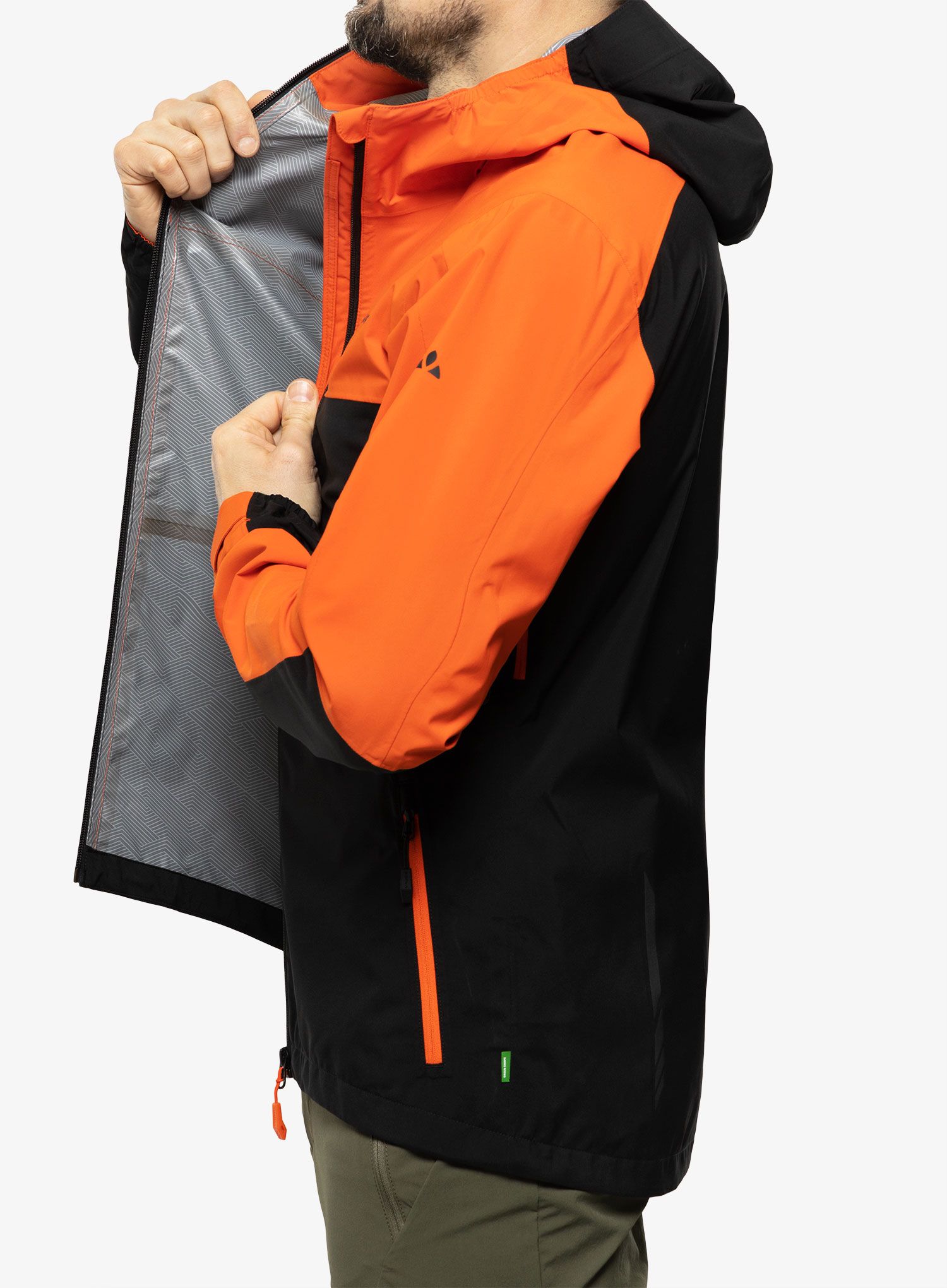 Bunda do deště Vaude Moab Rain Jacket - glowing red