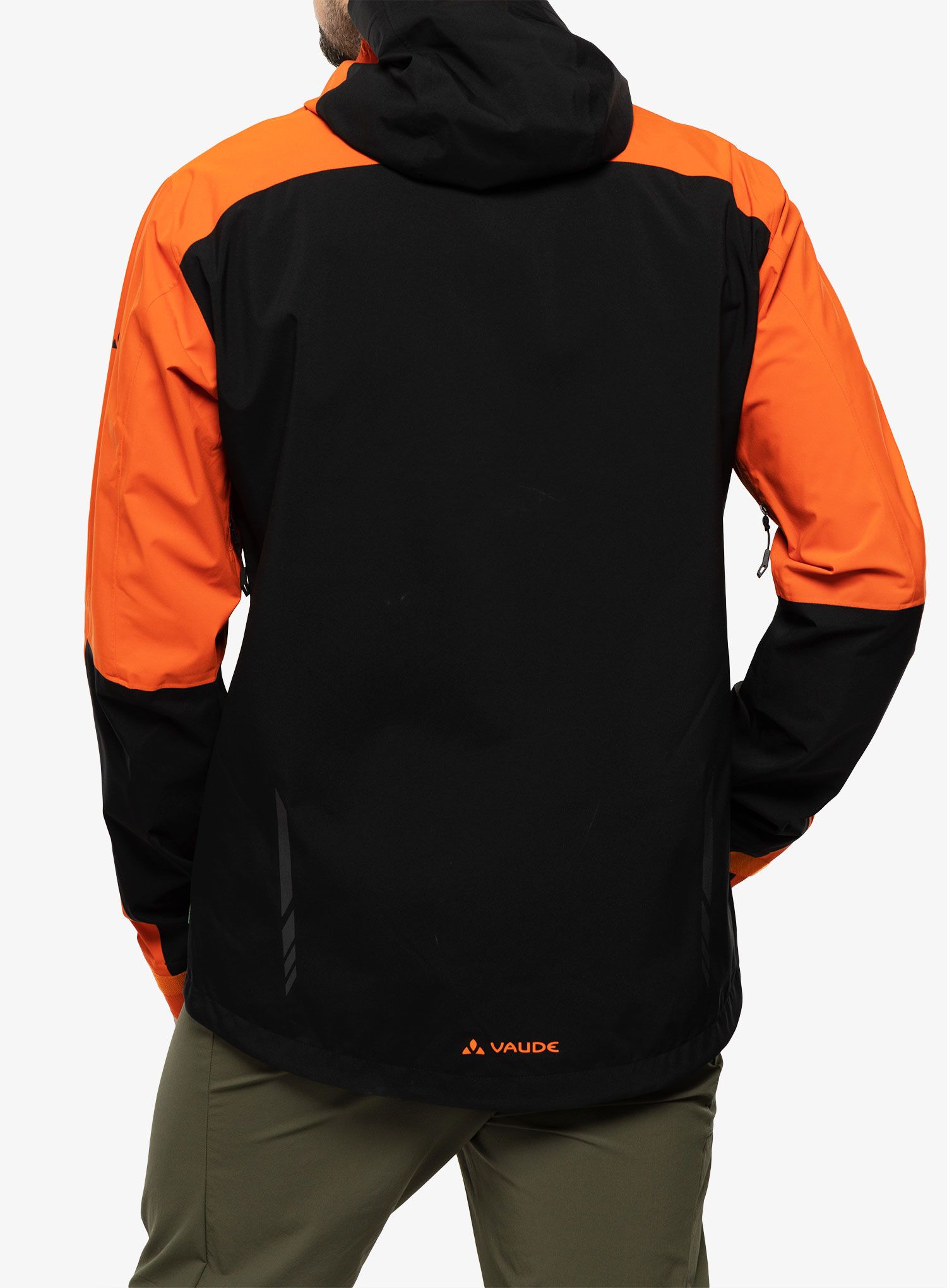 Bunda do deště Vaude Moab Rain Jacket - glowing red