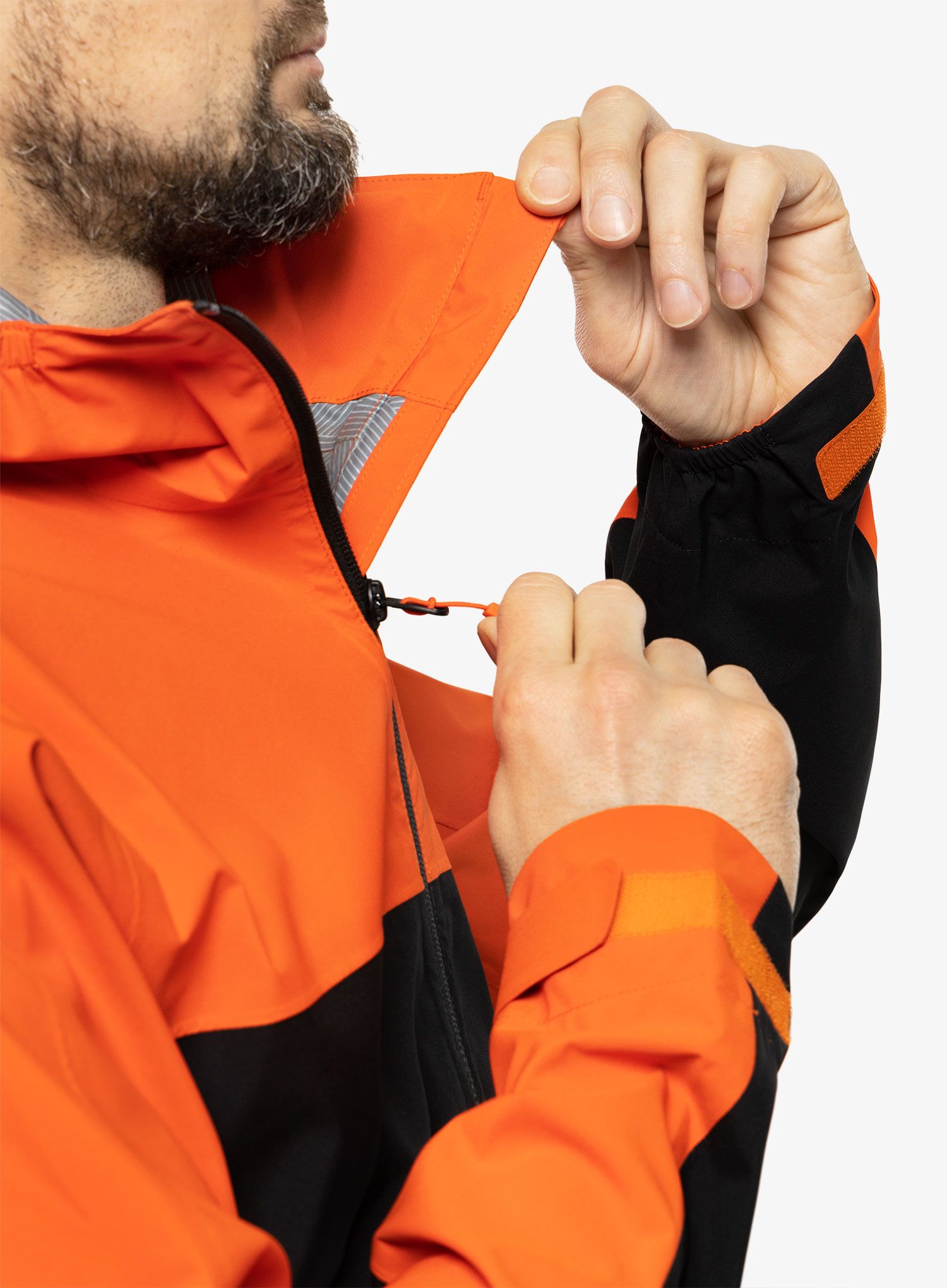 Bunda do deště Vaude Moab Rain Jacket - glowing red