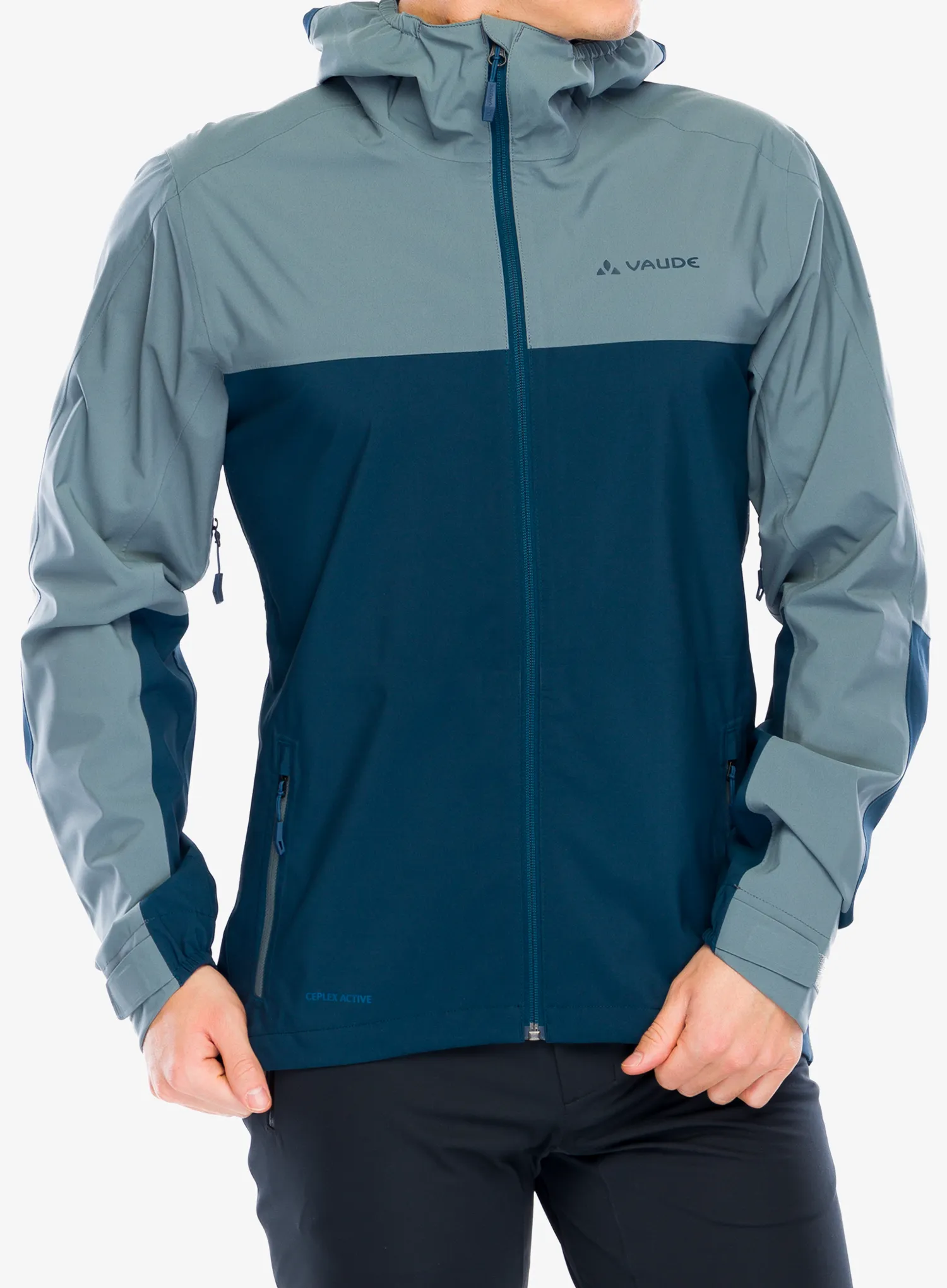 Bunda do deště Vaude Moab Rain Jacket - heron