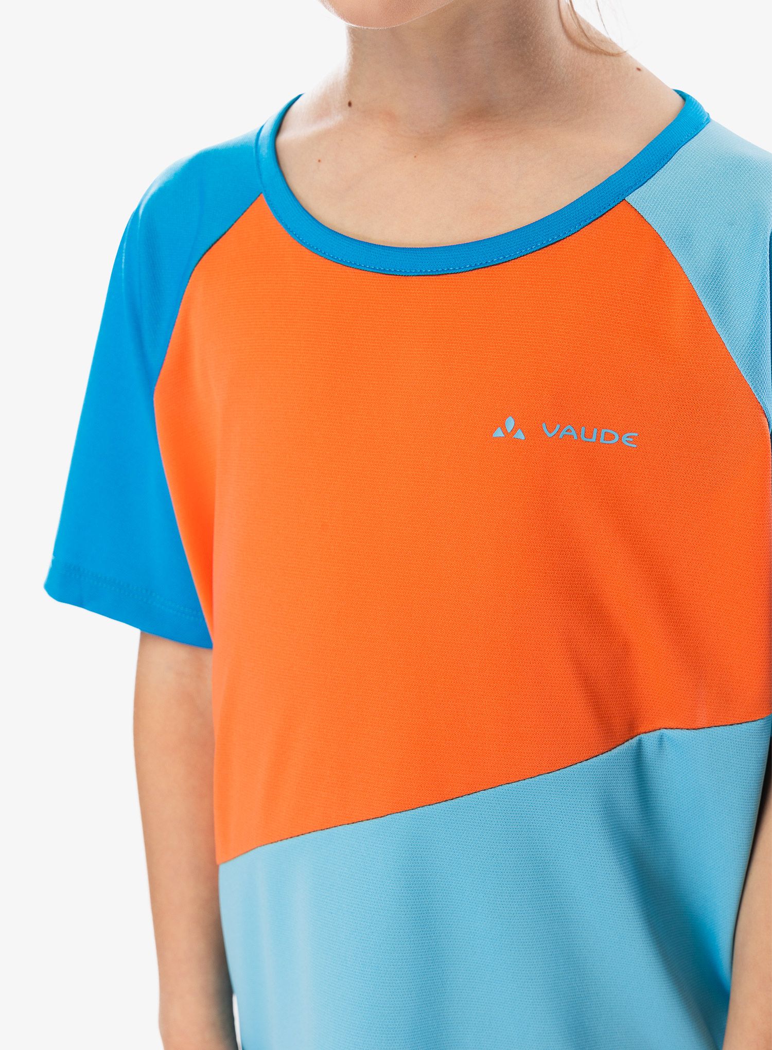 Dětské tričko Vaude Moab T-Shirt II - crystal blue