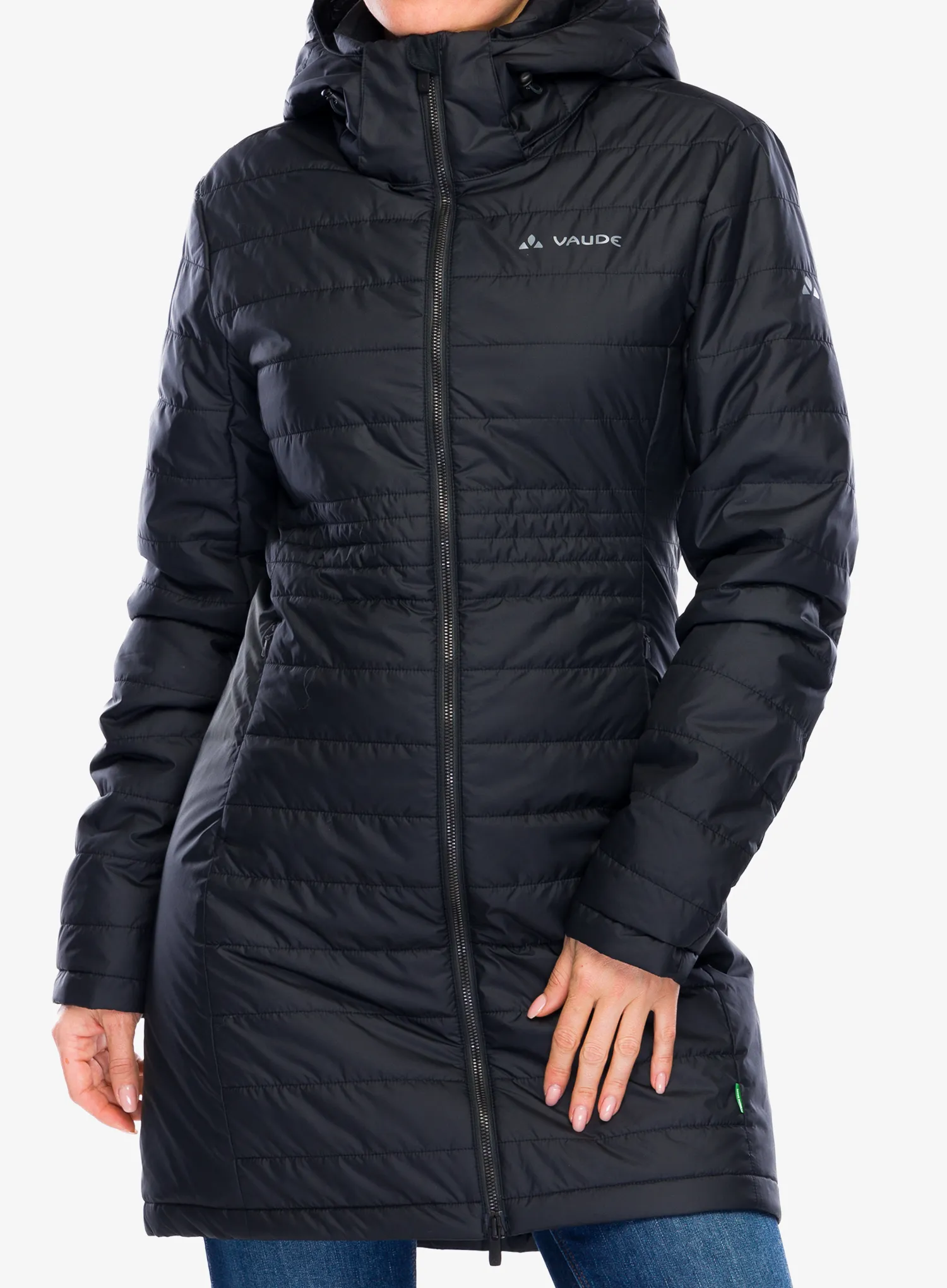 Dámský péřový kabát Vaude Moena Insulation Parka - black