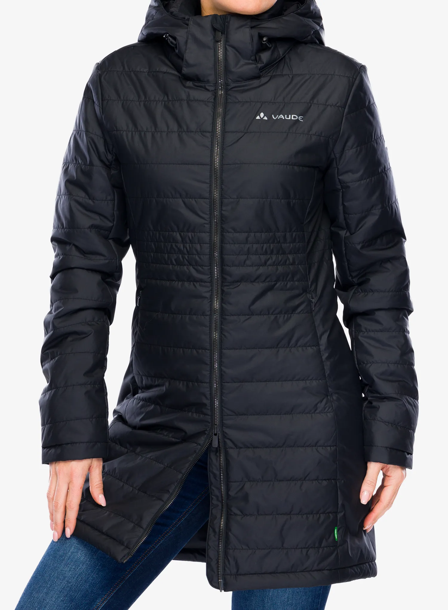 Dámský péřový kabát Vaude Moena Insulation Parka - black