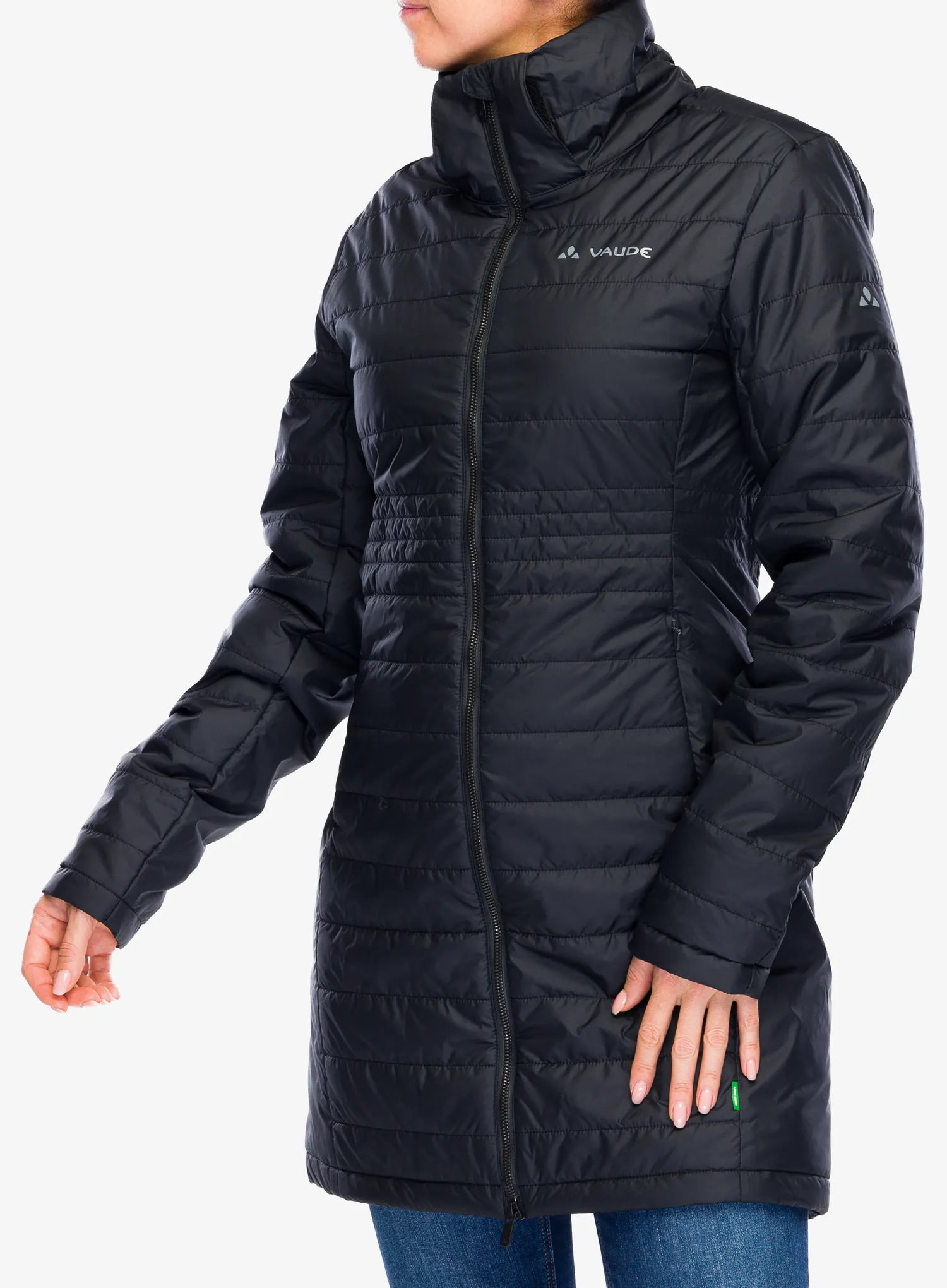 Dámský péřový kabát Vaude Moena Insulation Parka - black