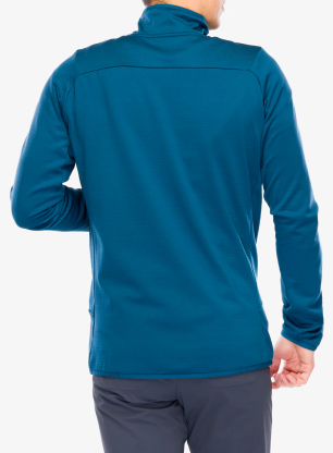 Fleecová bunda Vaude Monviso Fleece FZ Jacket II - baltic sea uni