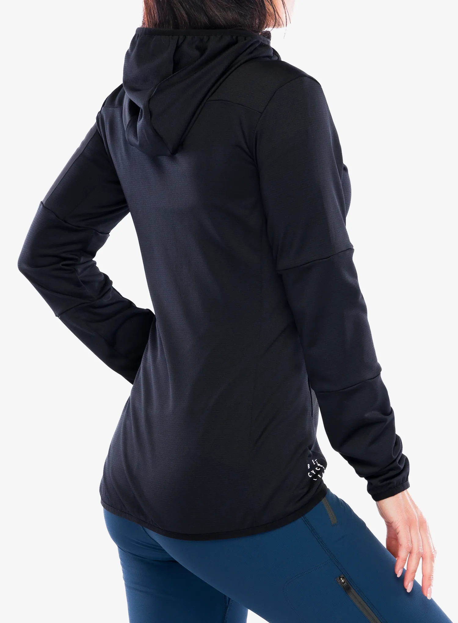 Fleece mikina dámská Vaude Monviso Fleece Jacket II - black
