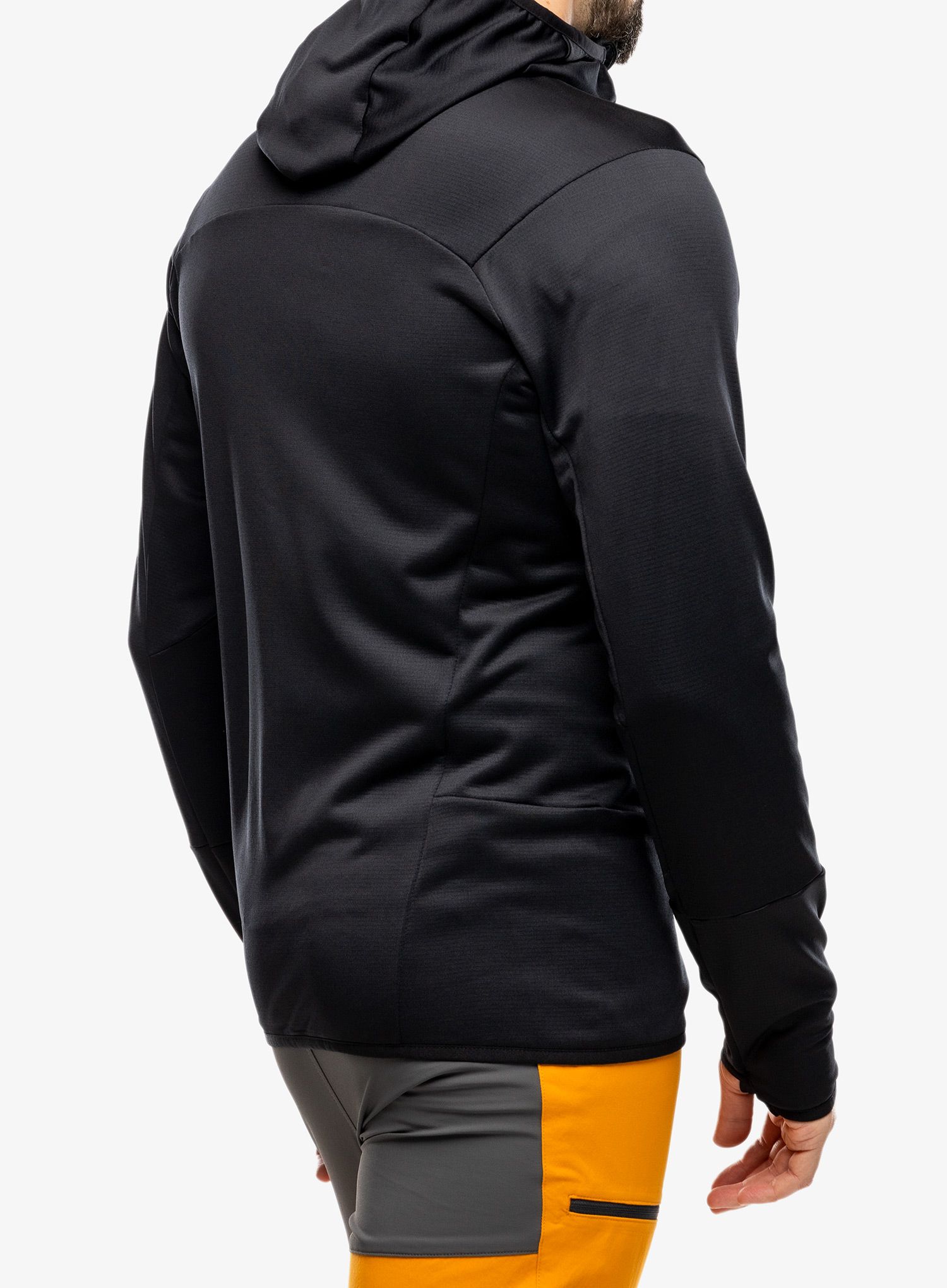 Fleece mikina Vaude Monviso Fleece Jacket II - black
