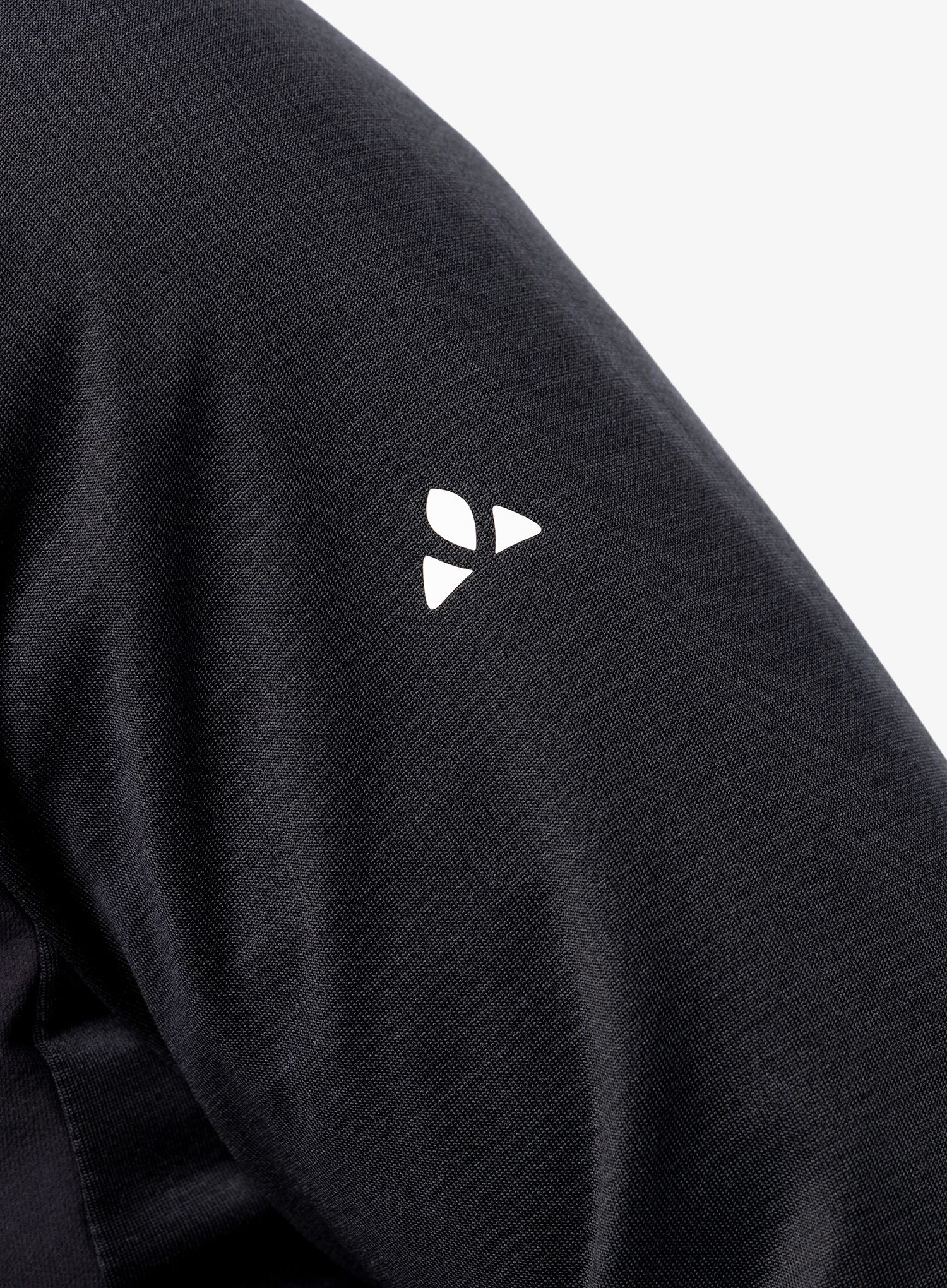Fleece mikina Vaude Monviso Fleece Jacket II - black