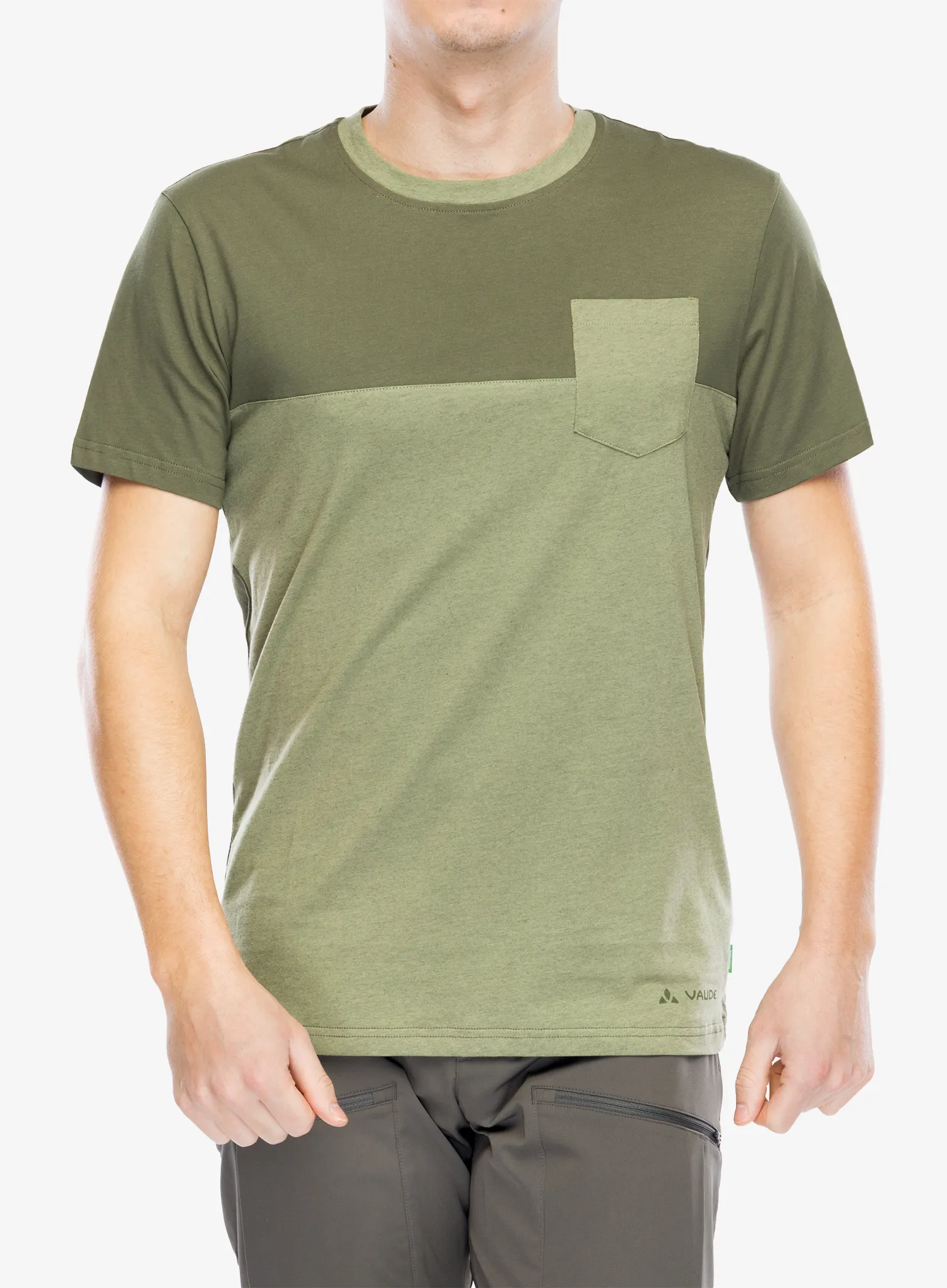 Bavlněné tričko Vaude Nevis Shirt III - cedar wood