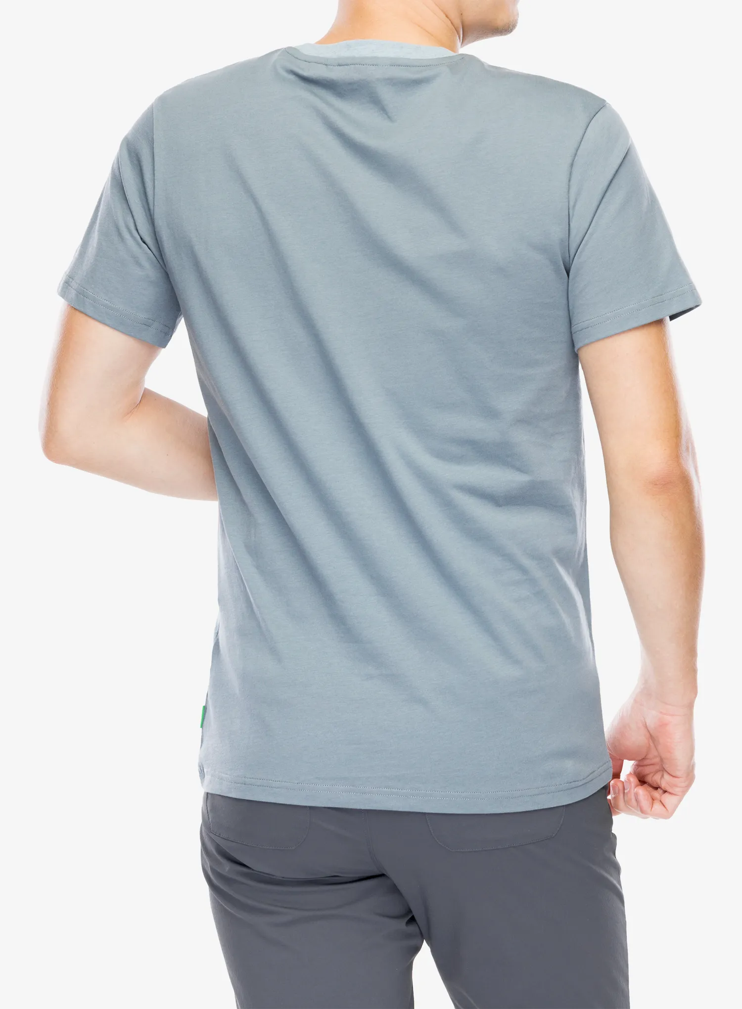 Bavlněné tričko Vaude Nevis Shirt III - nordic blue