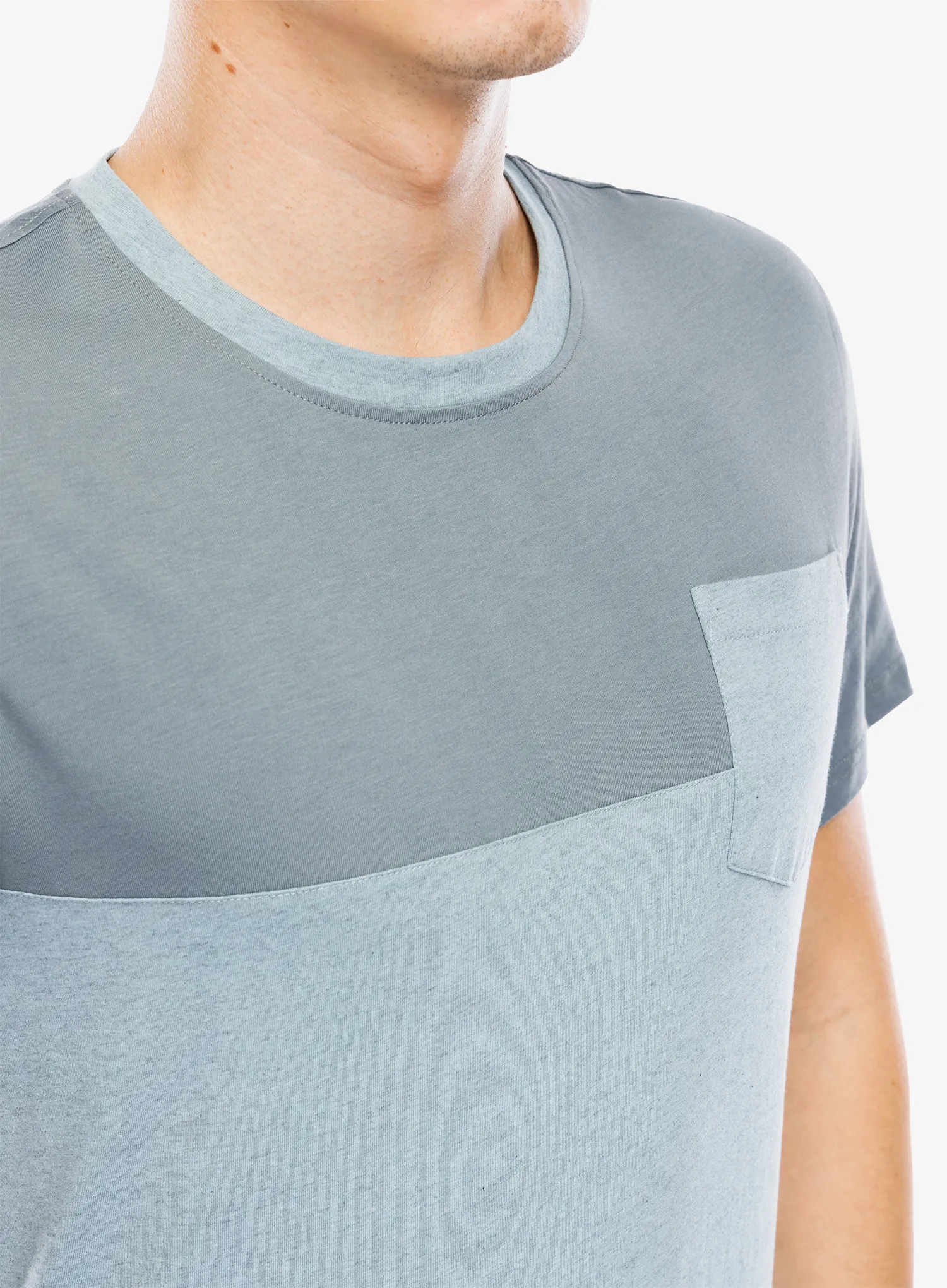 Bavlněné tričko Vaude Nevis Shirt III - nordic blue