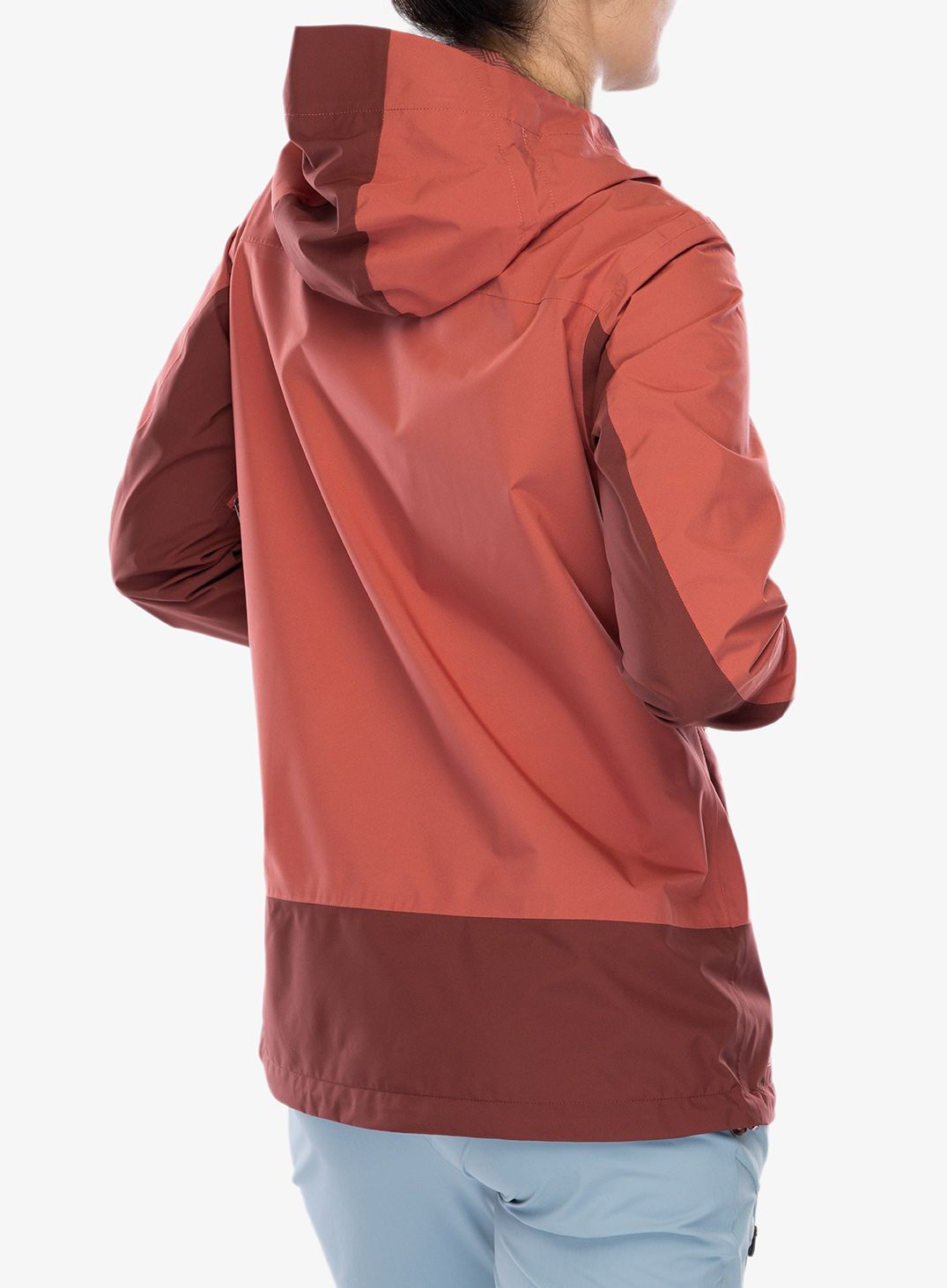 Dámská bunda do deště Vaude Neyland 2.5L Jacket - brick