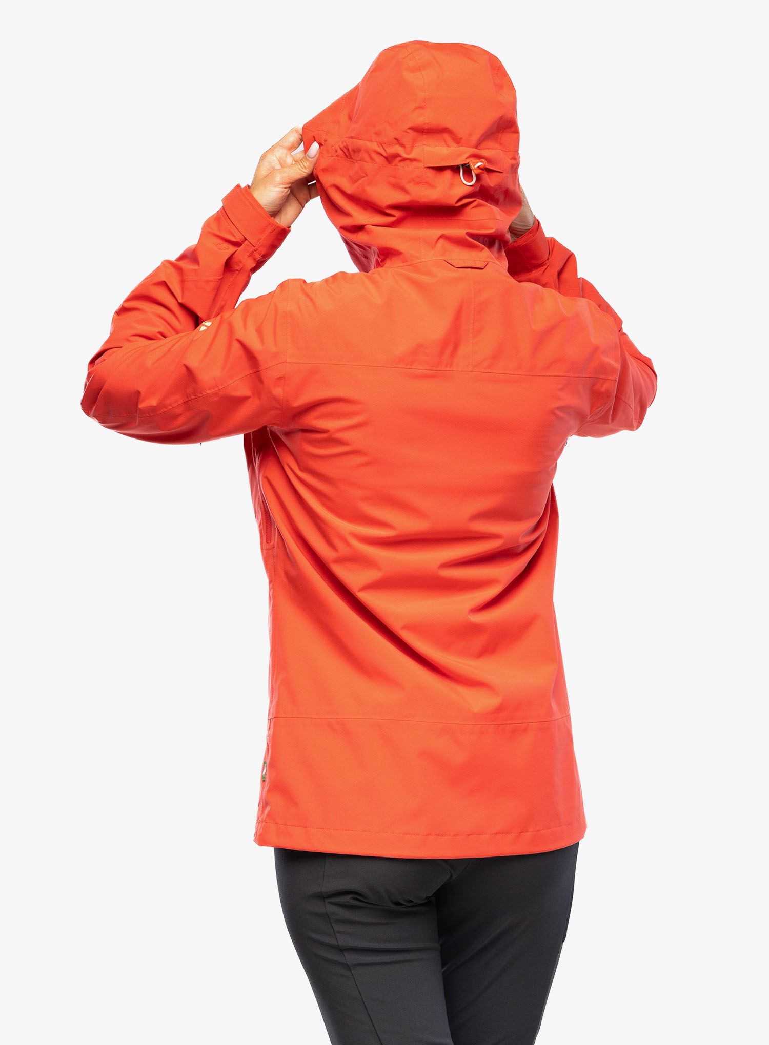Dámská bunda do deště Vaude Neyland 2.5L Jacket - flame