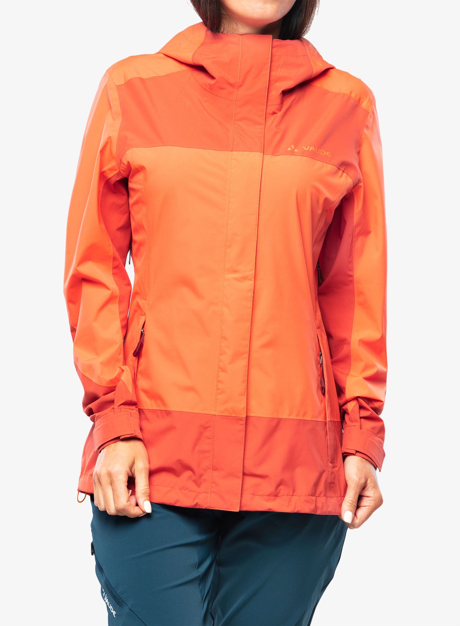 Dámská bunda do deště Vaude Neyland 2.5L Jacket - hokkaido