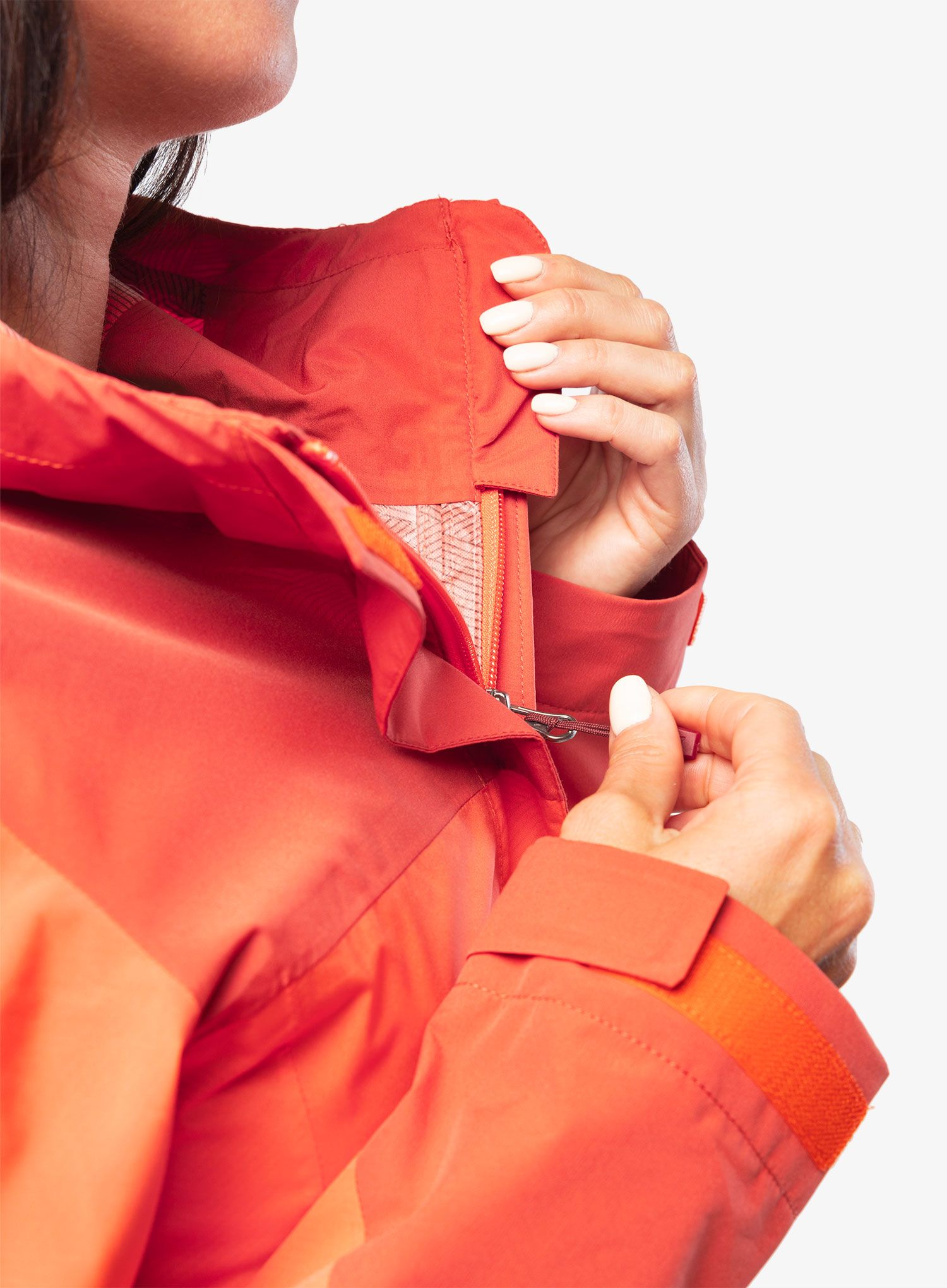 Dámská bunda do deště Vaude Neyland 2.5L Jacket - hokkaido