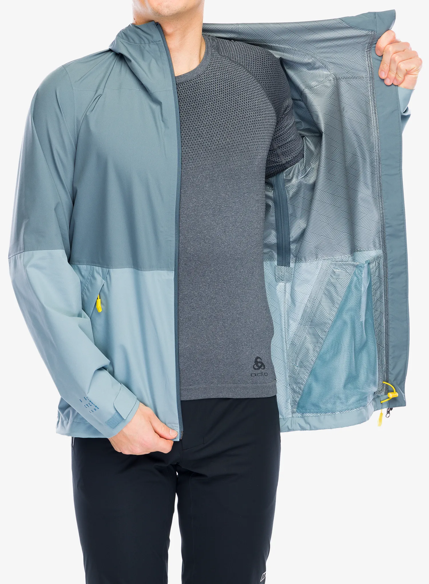 Bunda do deště Vaude Neyland 2.5L Jacket - heron