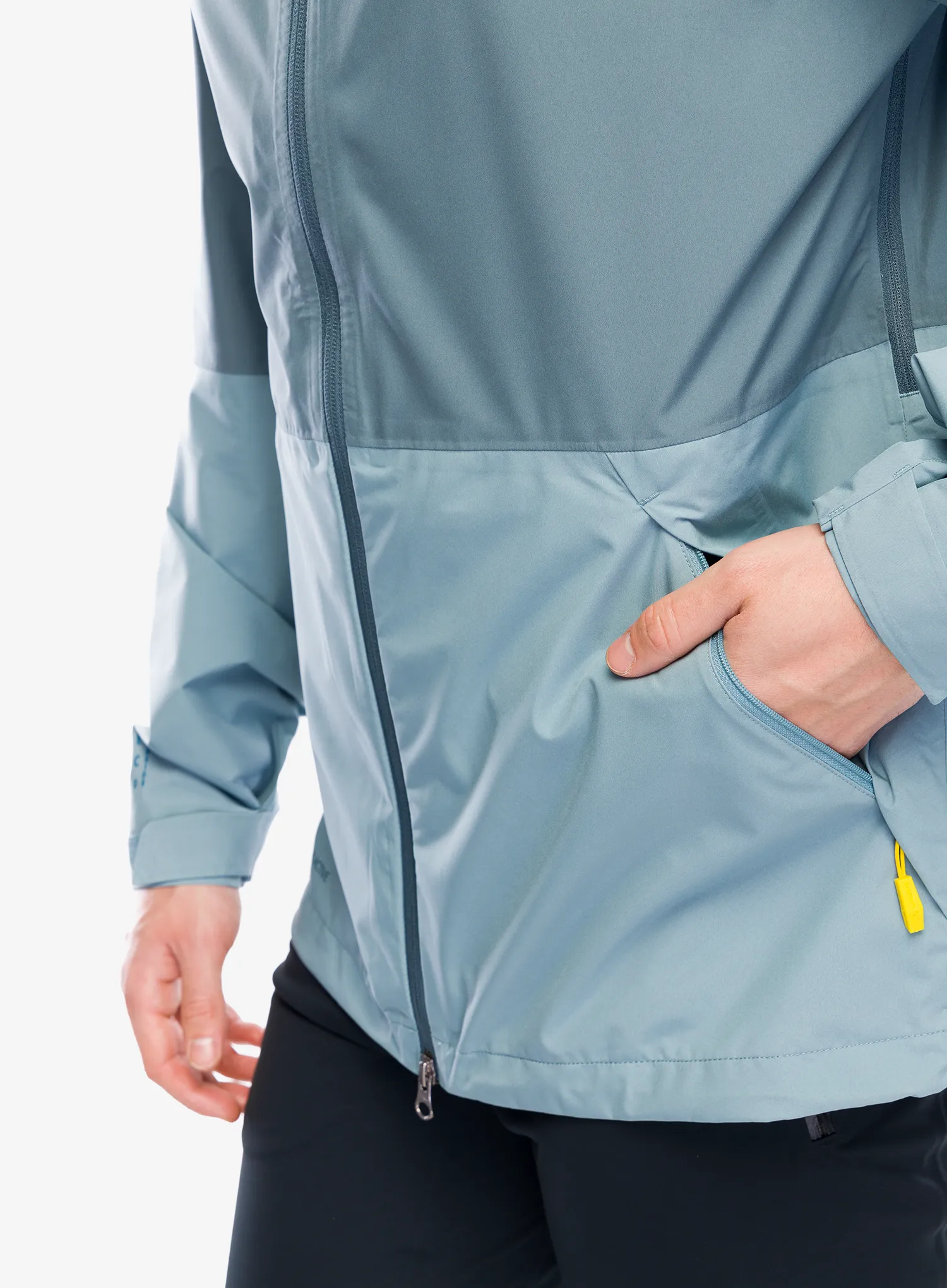 Bunda do deště Vaude Neyland 2.5L Jacket - heron