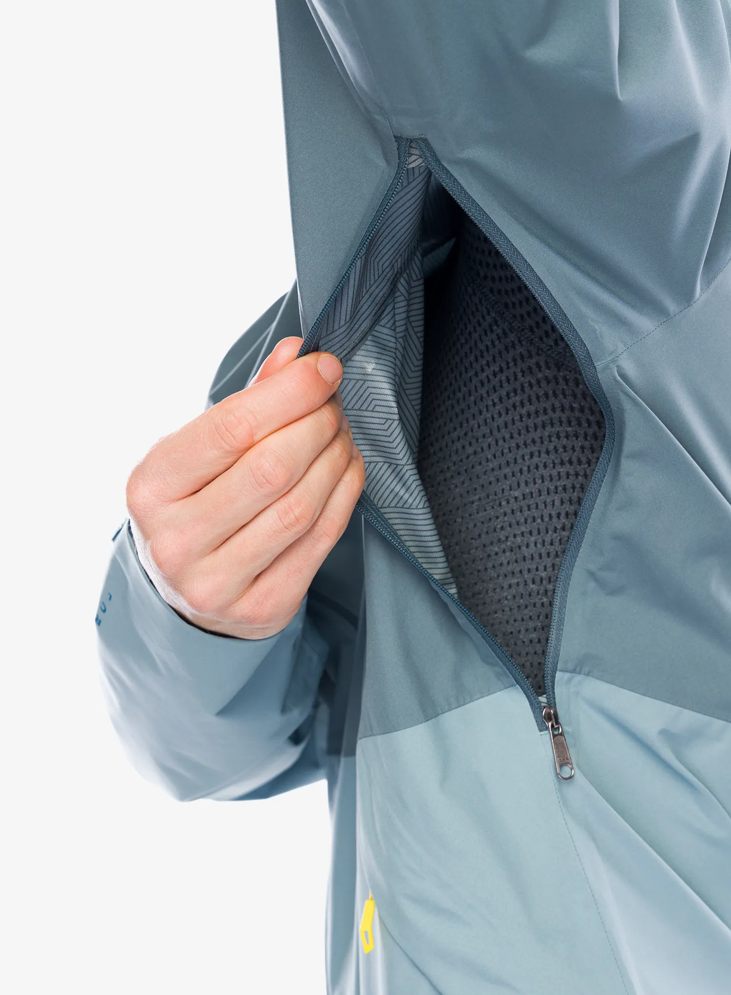 Bunda do deště Vaude Neyland 2.5L Jacket - heron