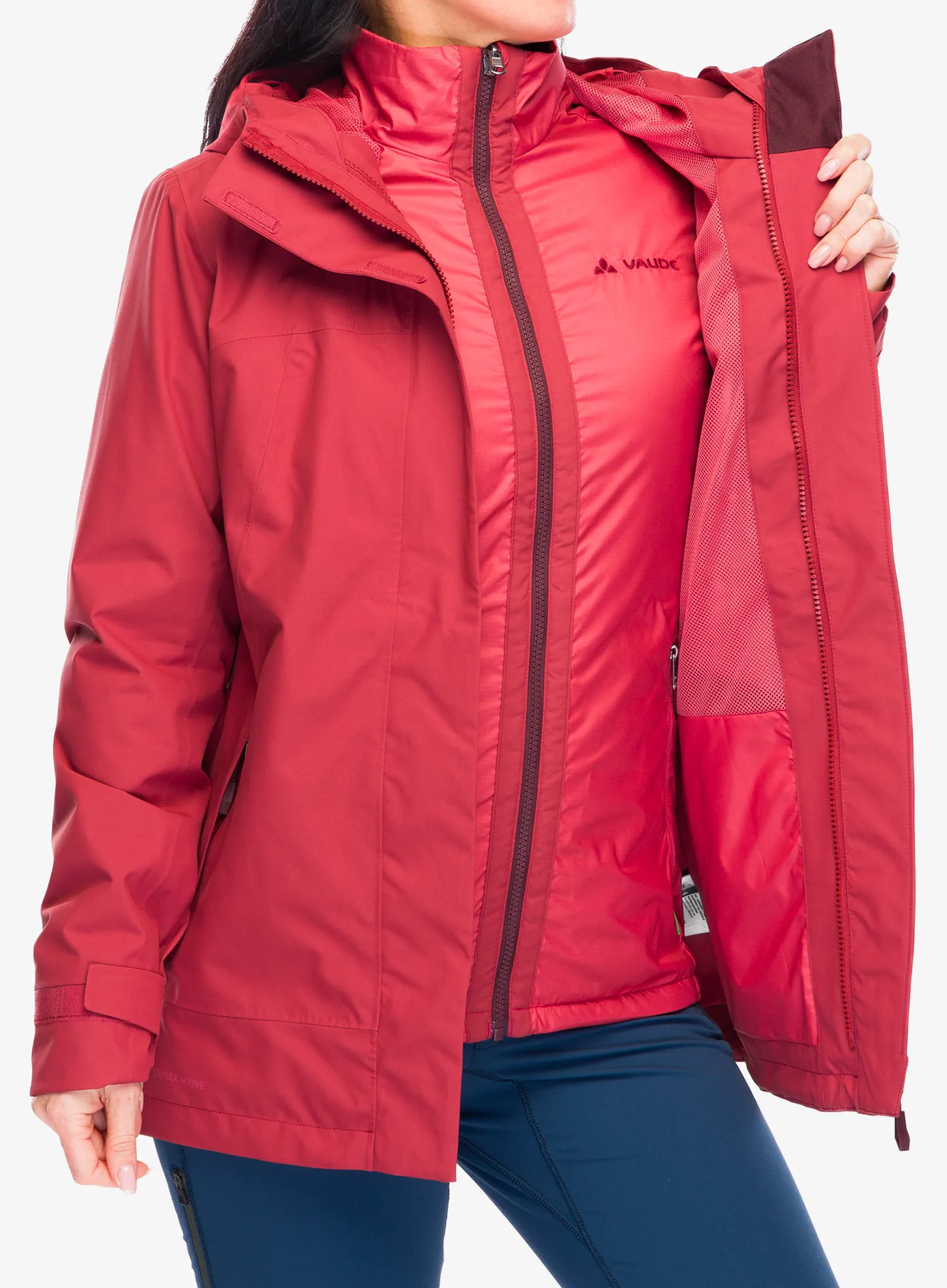 Dámská bunda Vaude Neyland 3in1 Jacket - redeva